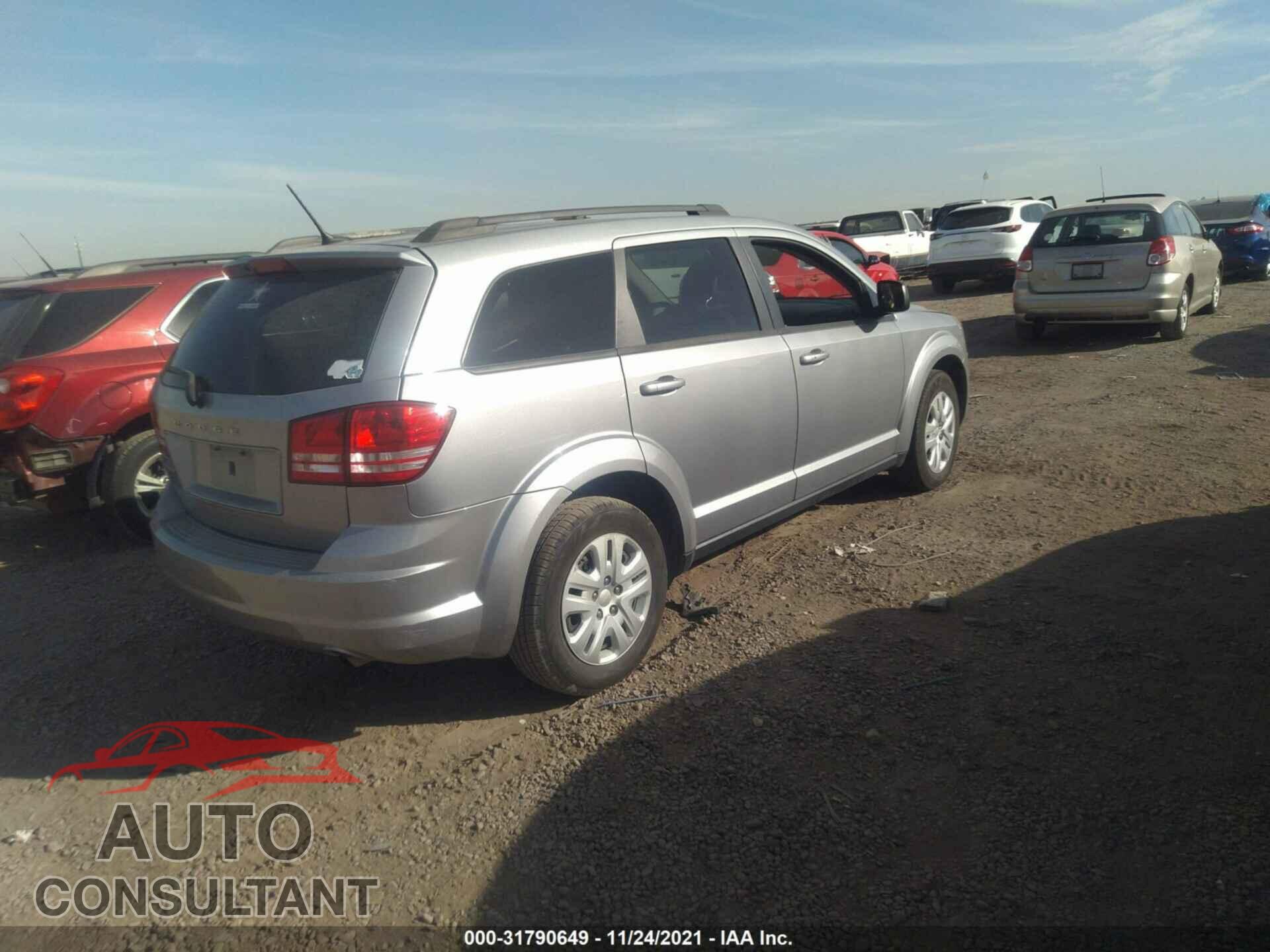DODGE JOURNEY 2017 - 3C4PDCAB0HT638185