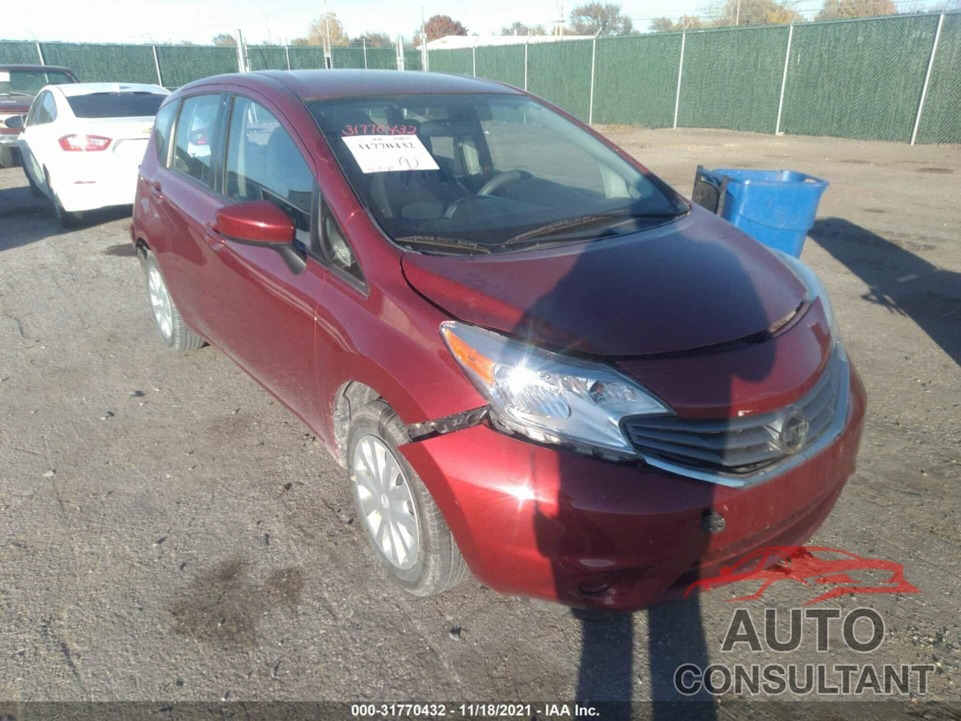 NISSAN VERSA NOTE 2016 - 3N1CE2CP9GL407902