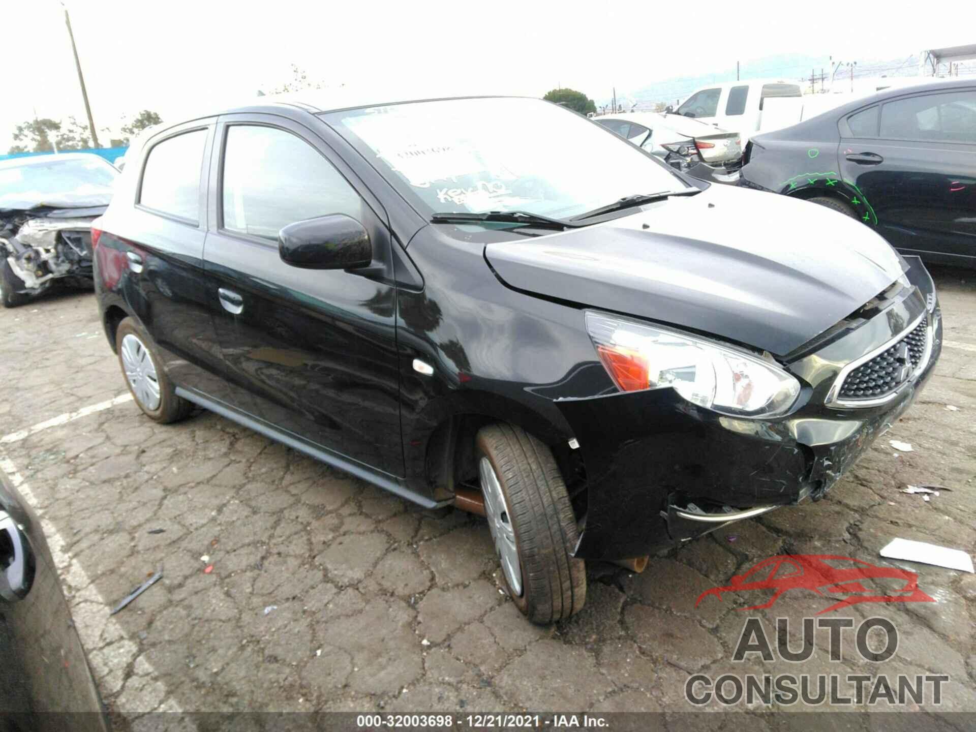 MITSUBISHI MIRAGE 2019 - ML32A3HJ5KH006100