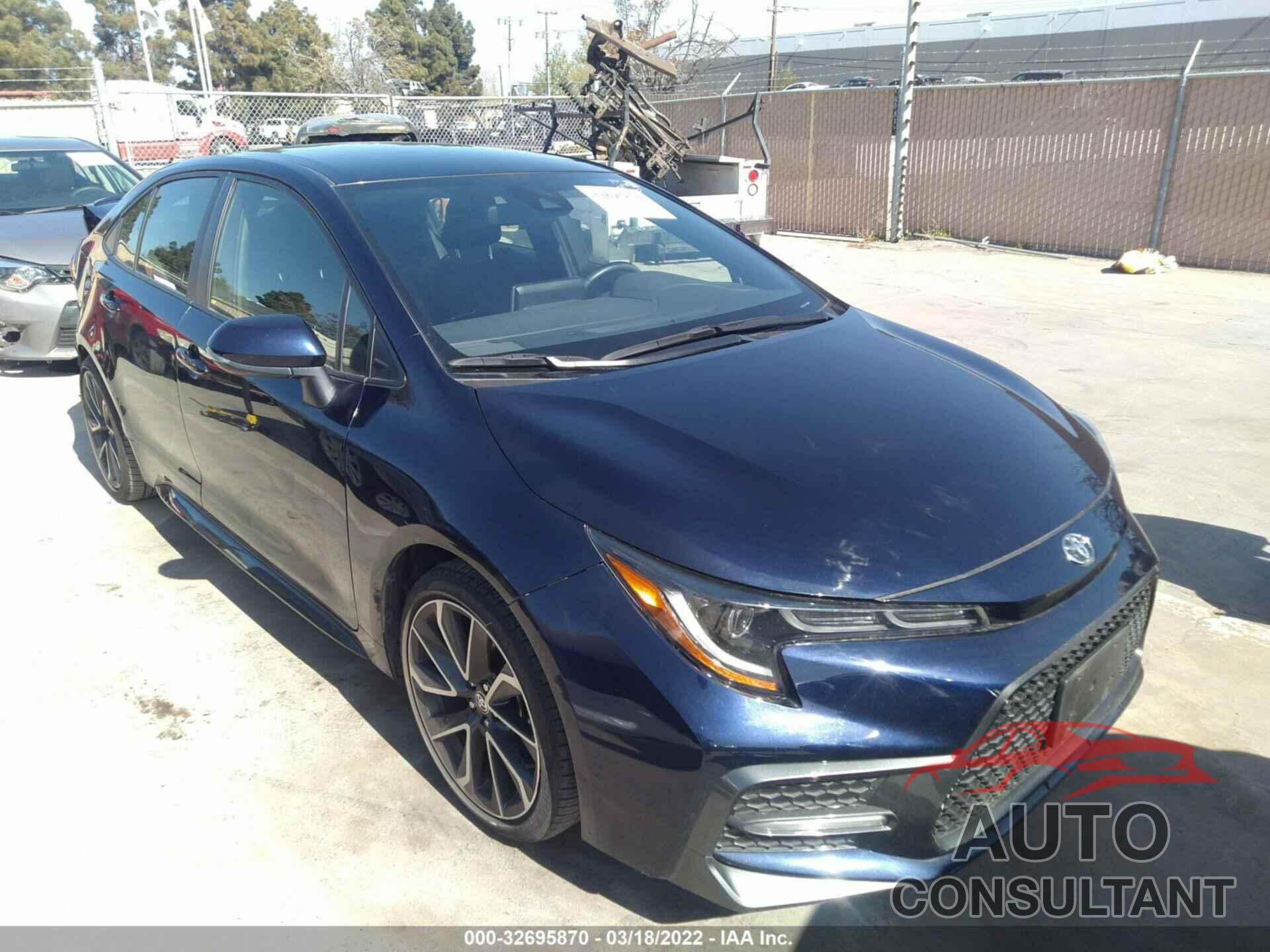 TOYOTA COROLLA 2020 - JTDS4RCE1LJ010429