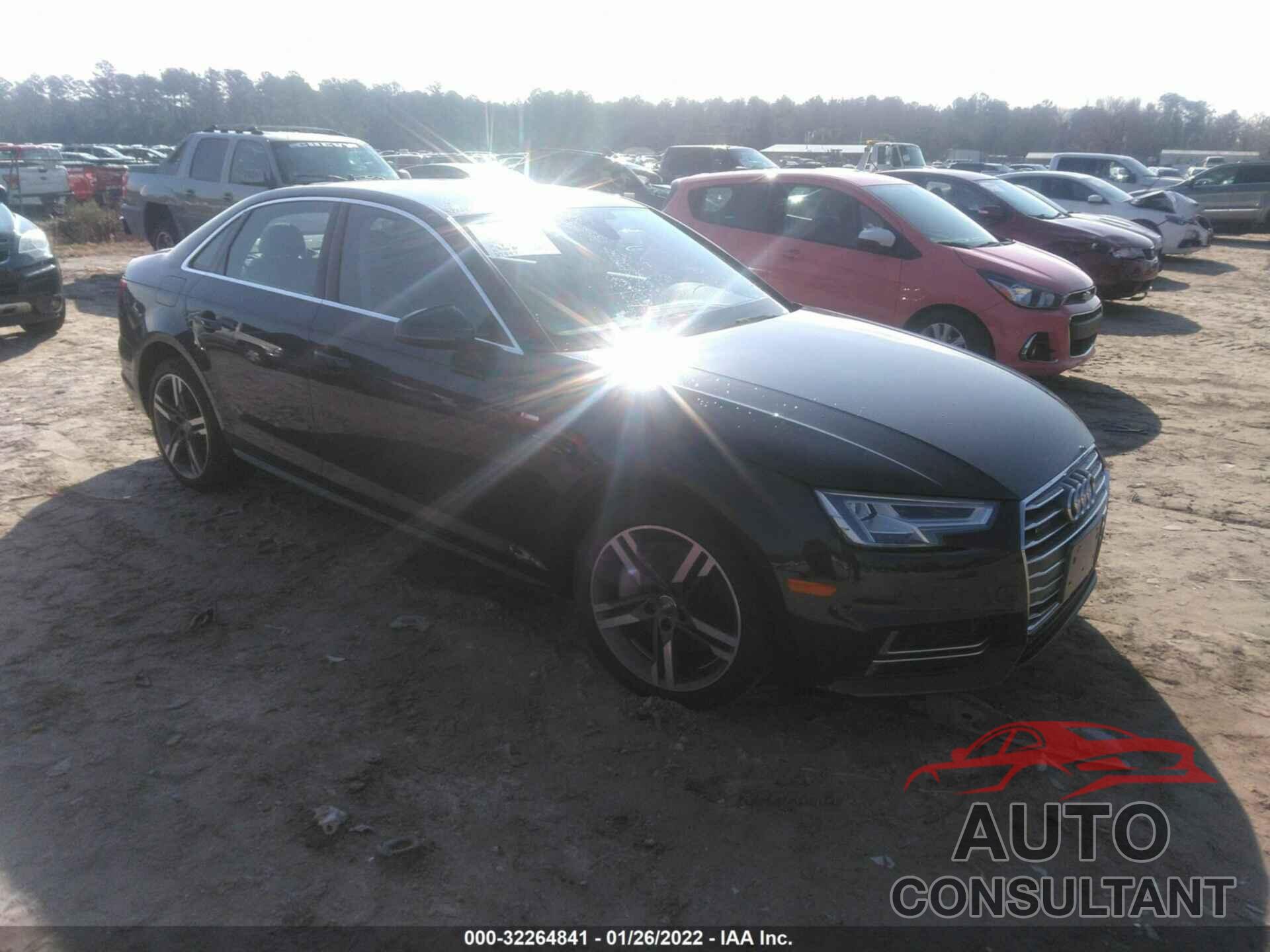 AUDI A4 2017 - WAUENAF42HN037974