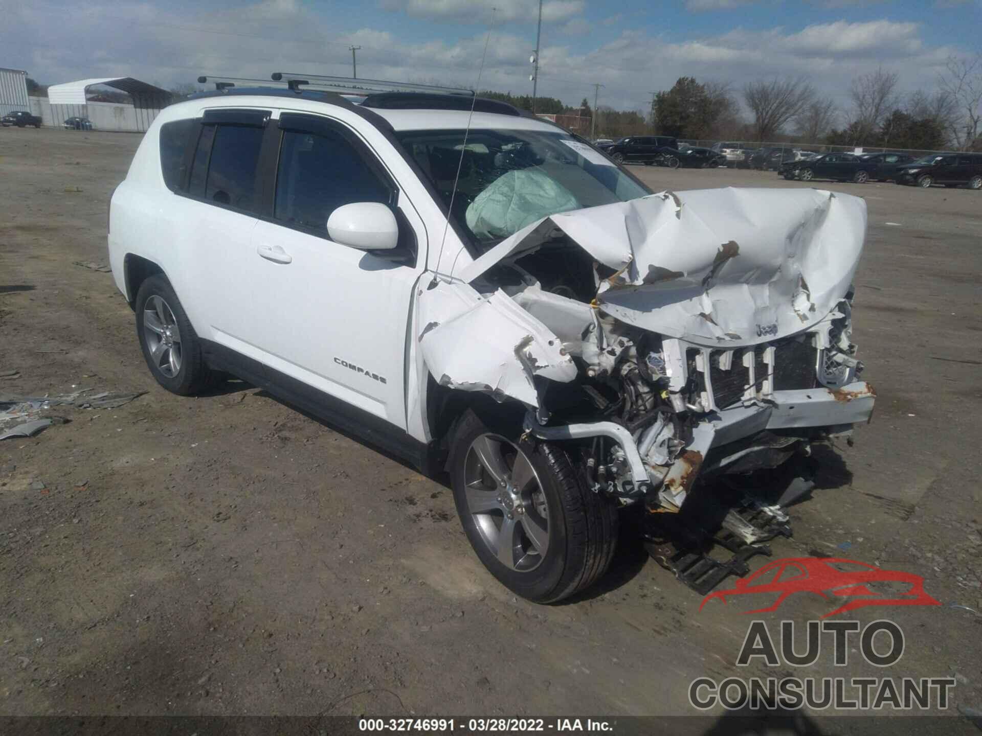 JEEP COMPASS 2016 - 1C4NJDEB1GD729258
