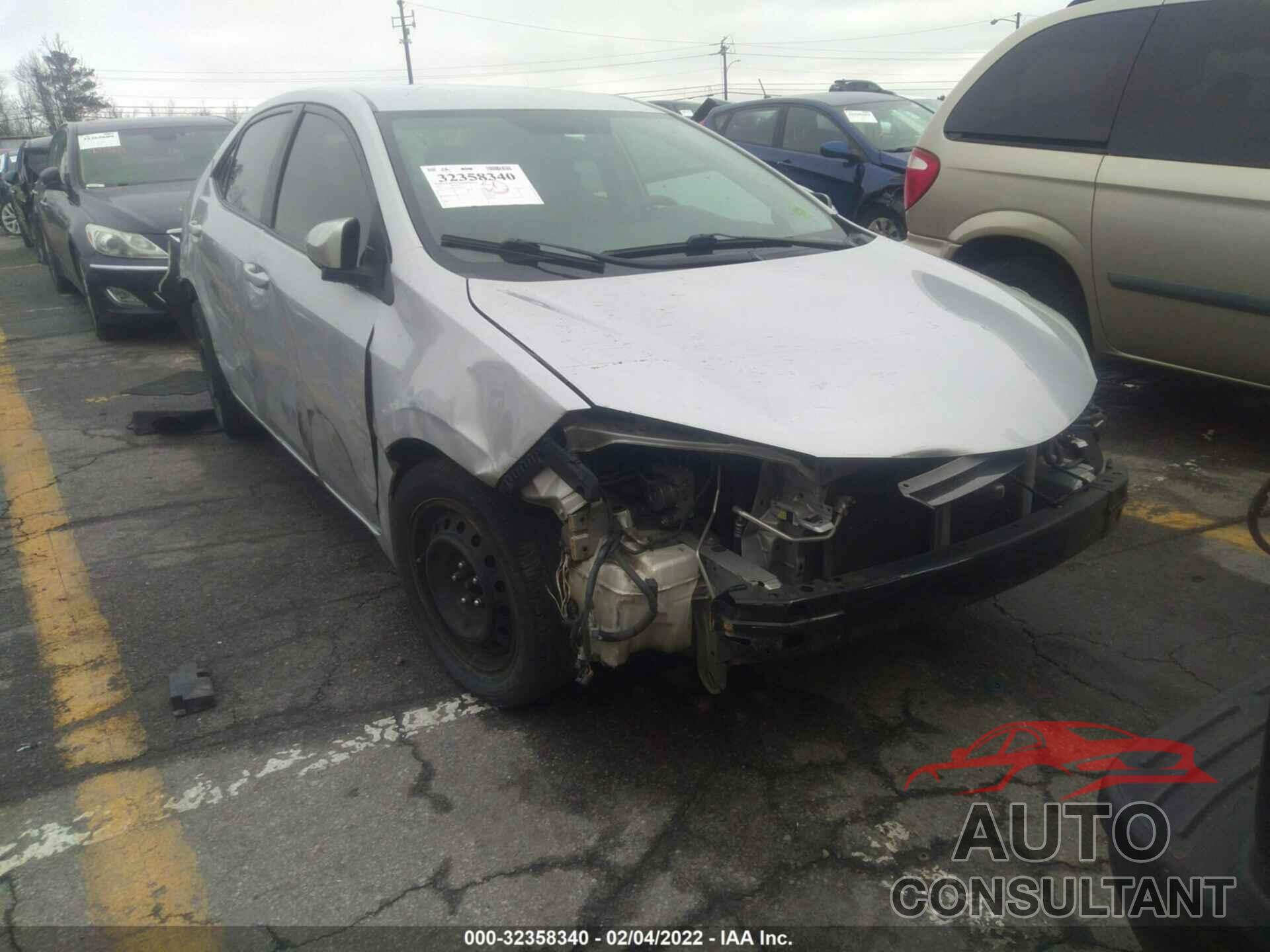 TOYOTA COROLLA 2016 - 2T1BURHE2GC496162
