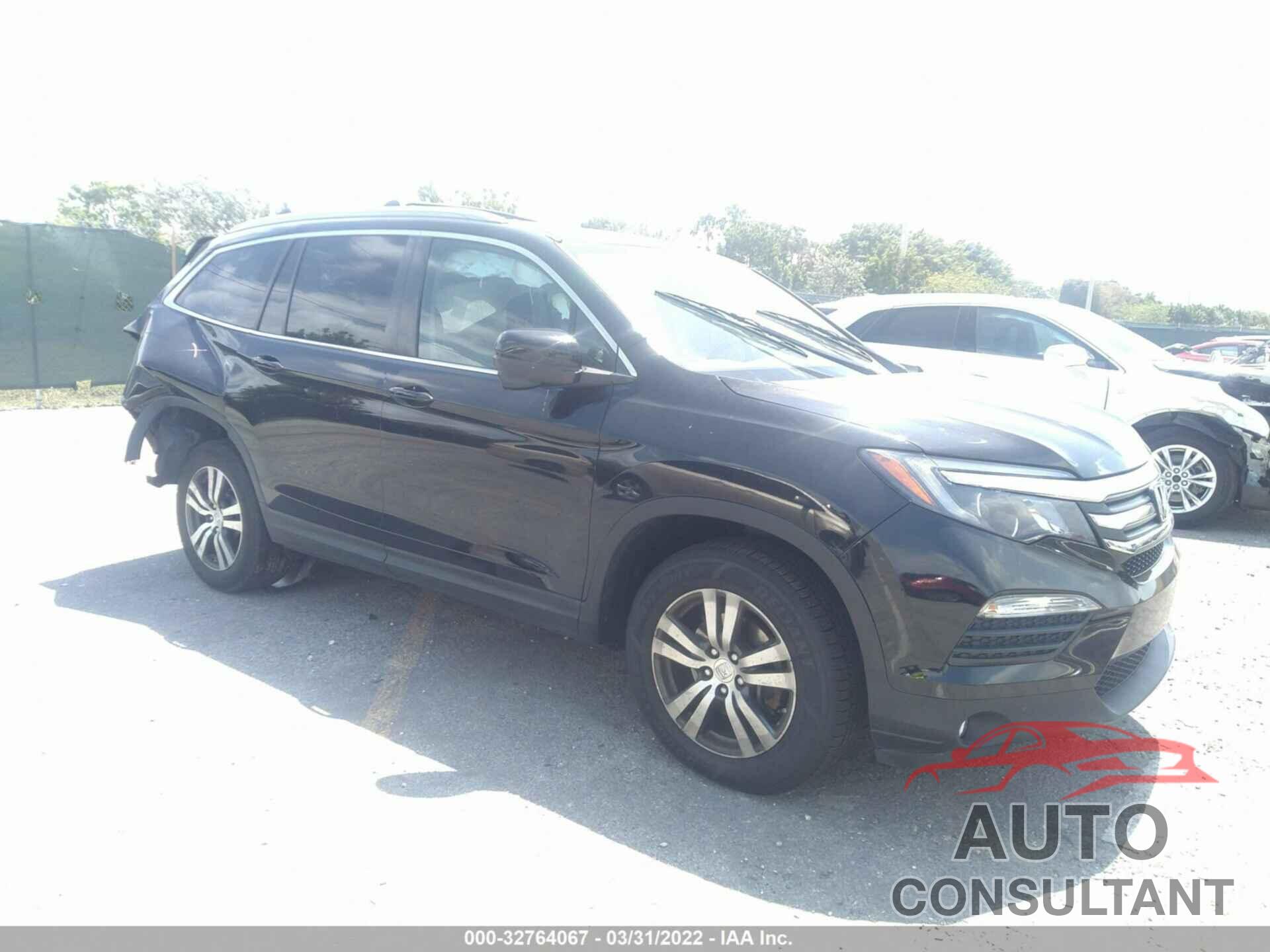 HONDA PILOT 2016 - 5FNYF6H58GB090532