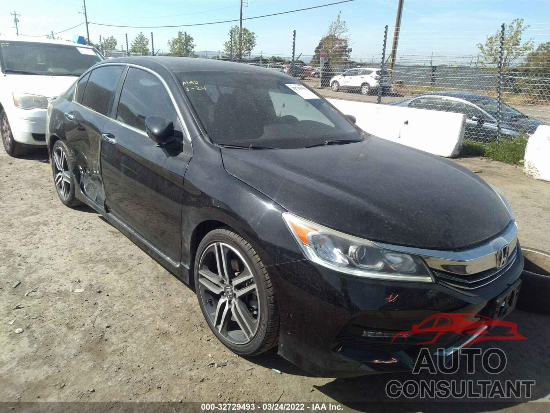 HONDA ACCORD SEDAN 2017 - 1HGCR2F67HA081659