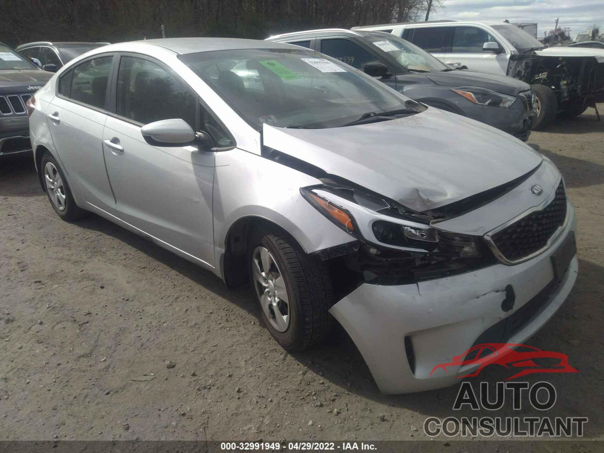 KIA FORTE 2017 - 3KPFK4A70HE044347