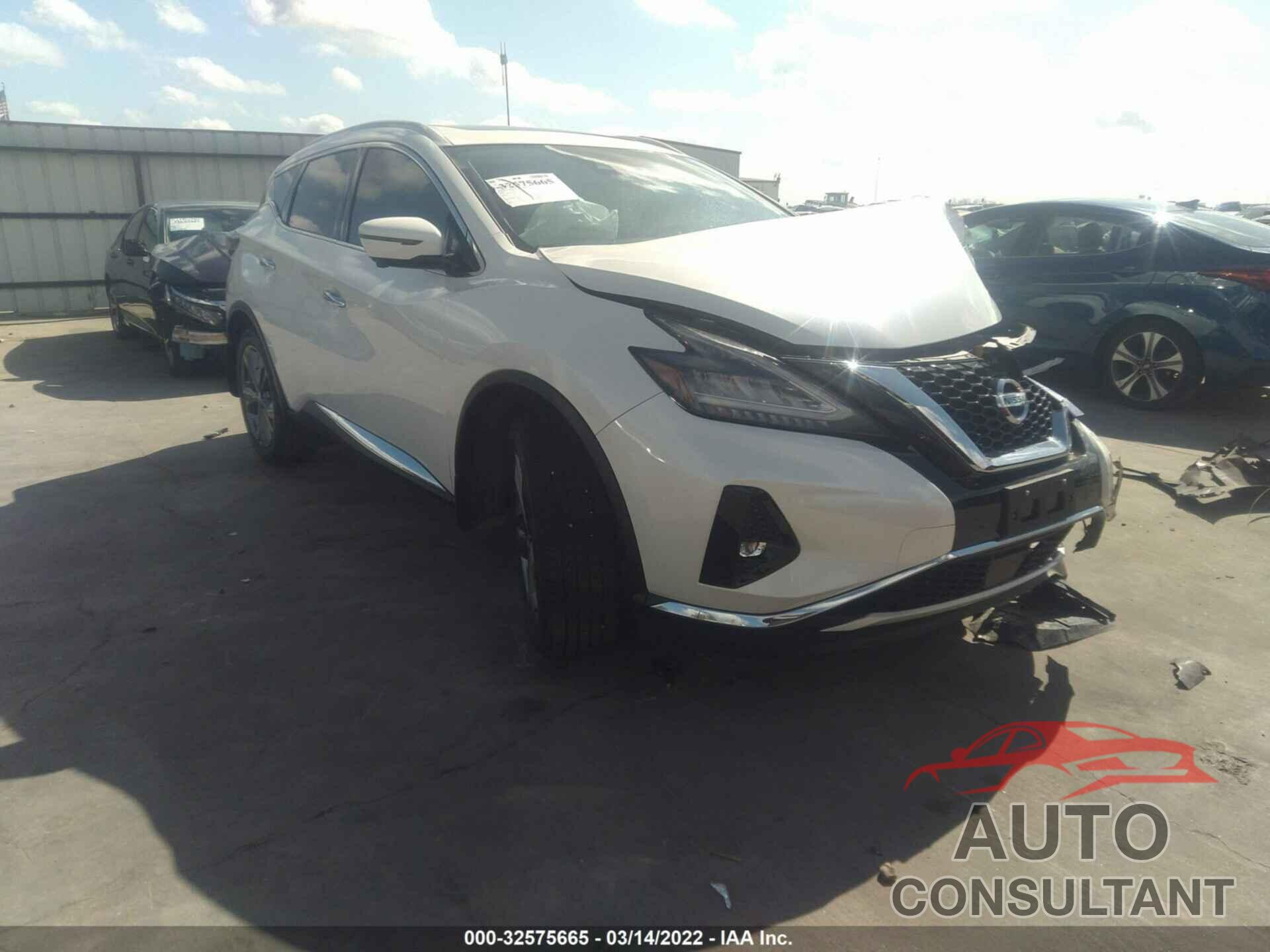 NISSAN MURANO 2021 - 5N1AZ2DJ8MC117141