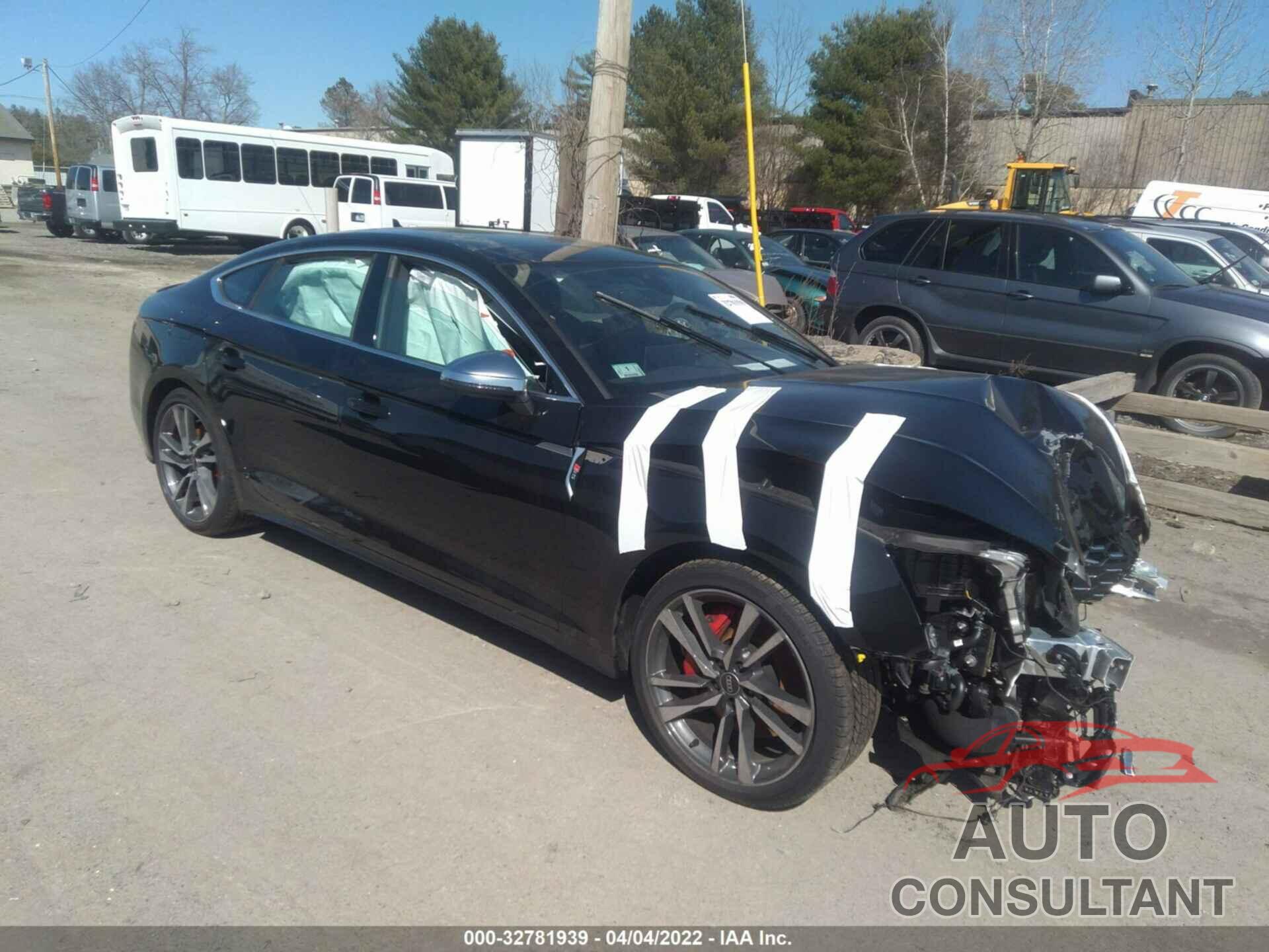 AUDI S5 SPORTBACK 2022 - WAUC4CF50NA011892