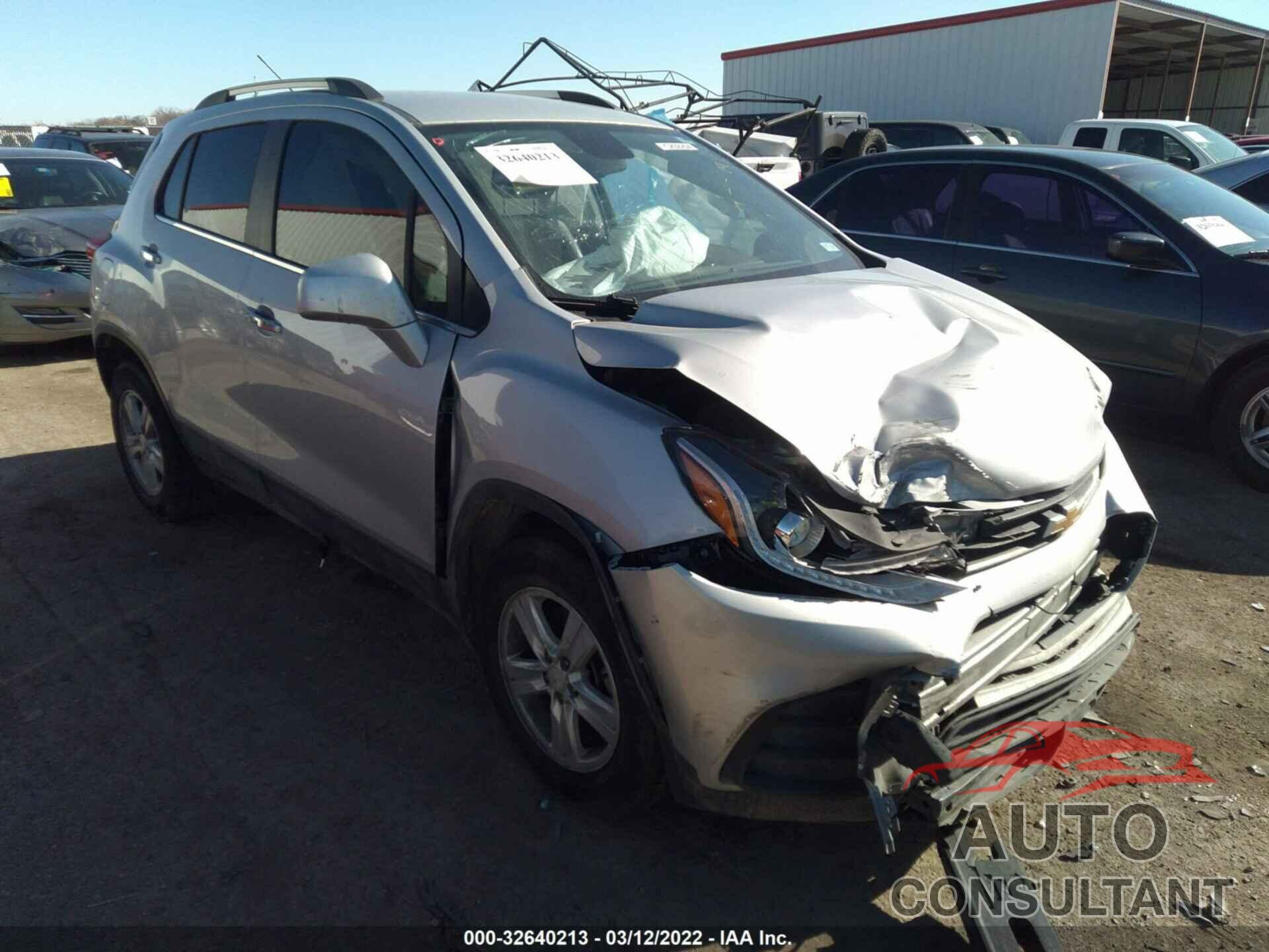 CHEVROLET TRAX 2019 - 3GNCJLSB9KL173569