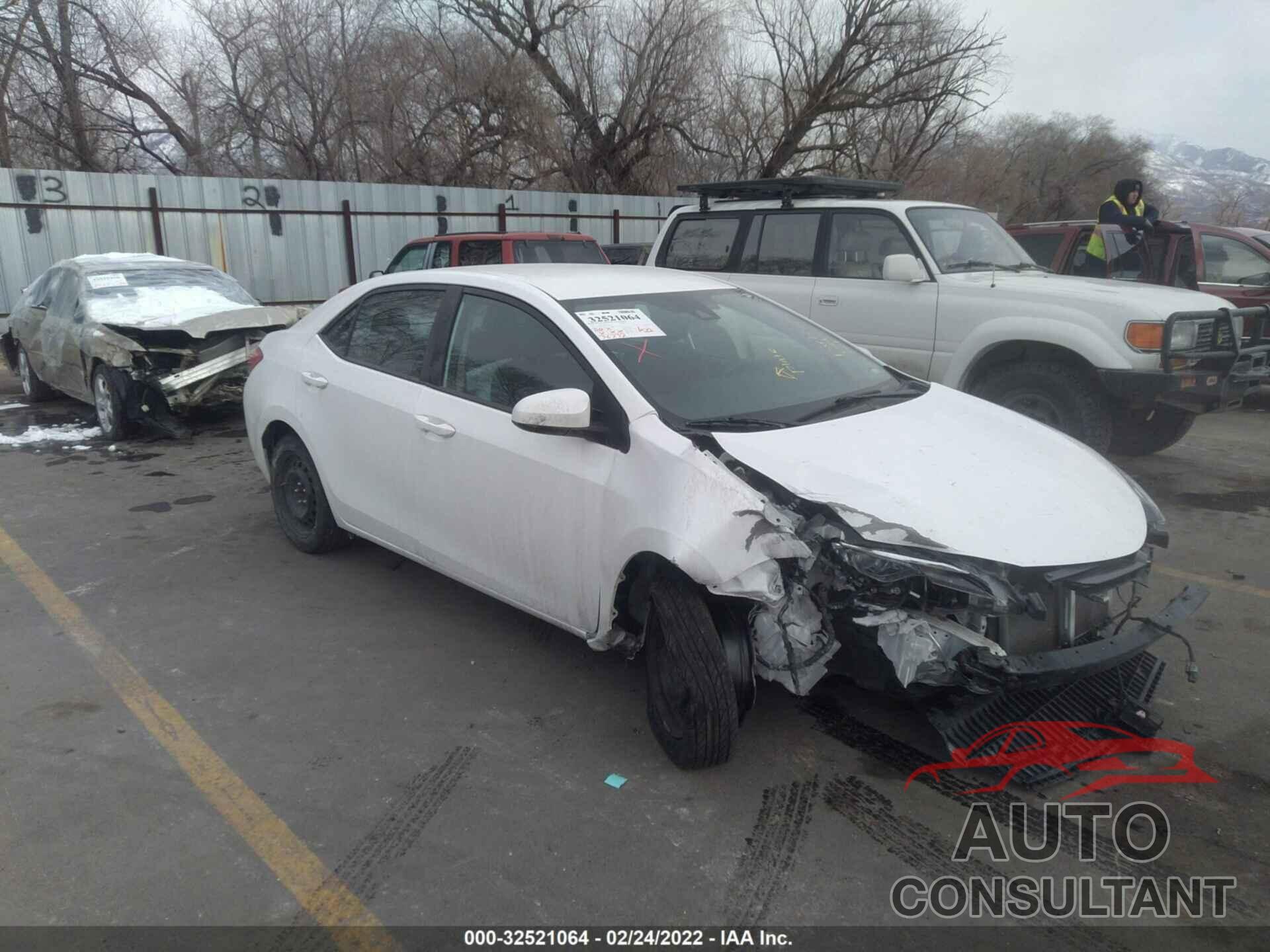 TOYOTA COROLLA 2019 - 2T1BURHE5KC238078