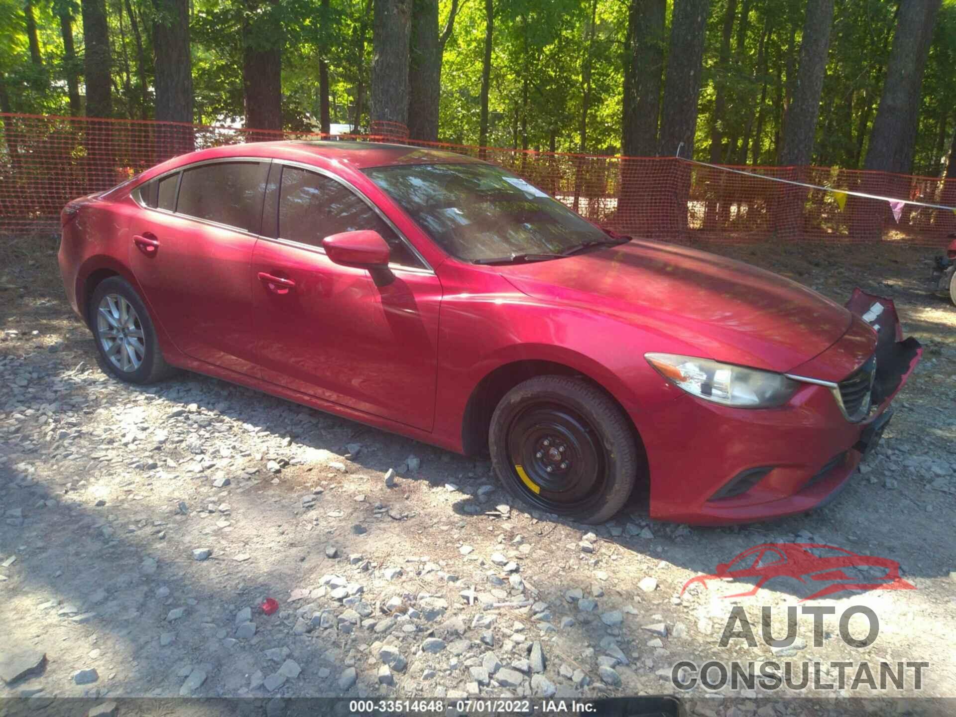 MAZDA MAZDA6 2016 - JM1GJ1U59G1409030