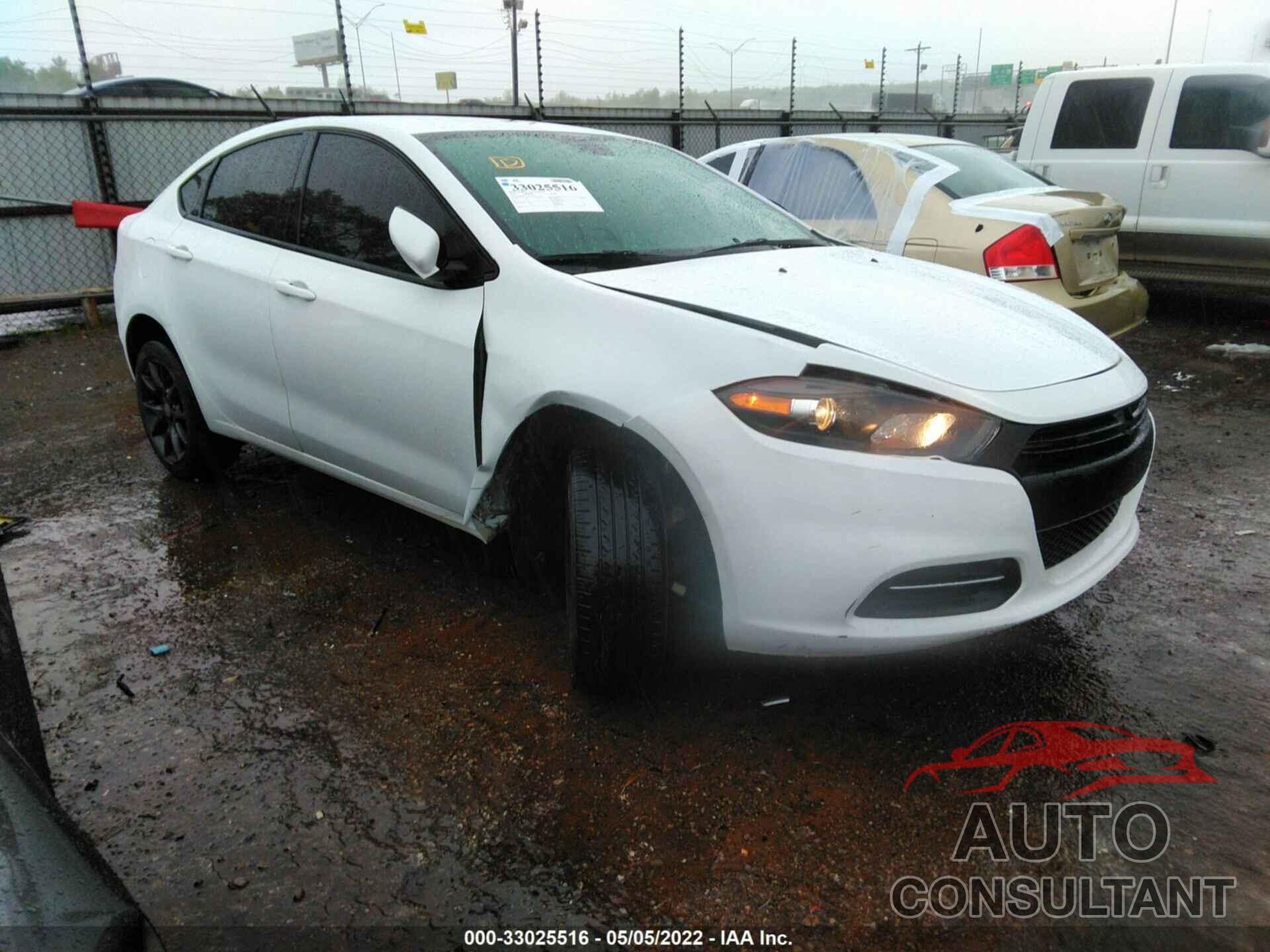 DODGE DART 2016 - 1C3CDFAA3GD736921