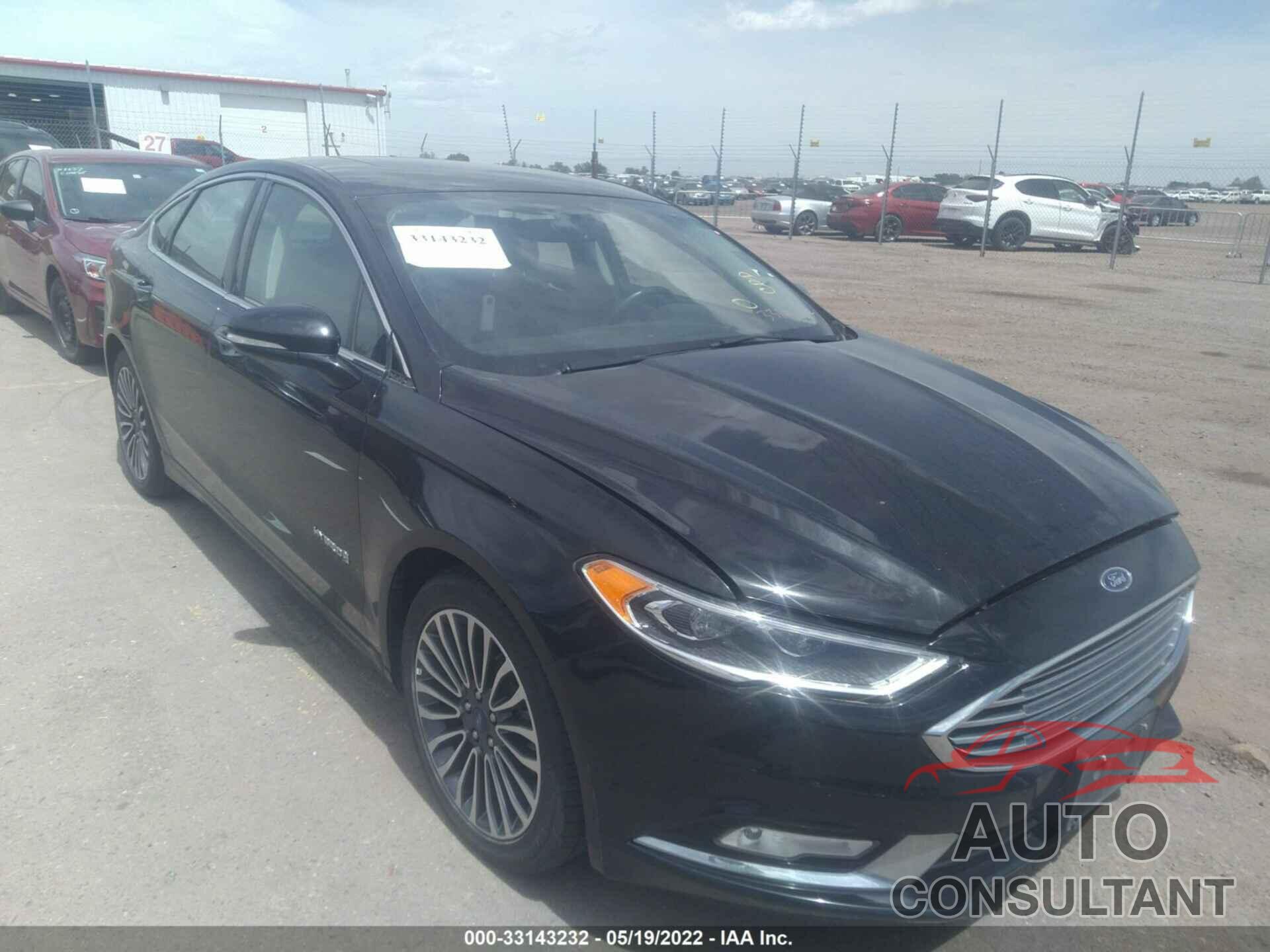 FORD FUSION HYBRID 2018 - 3FA6P0RU6JR116743