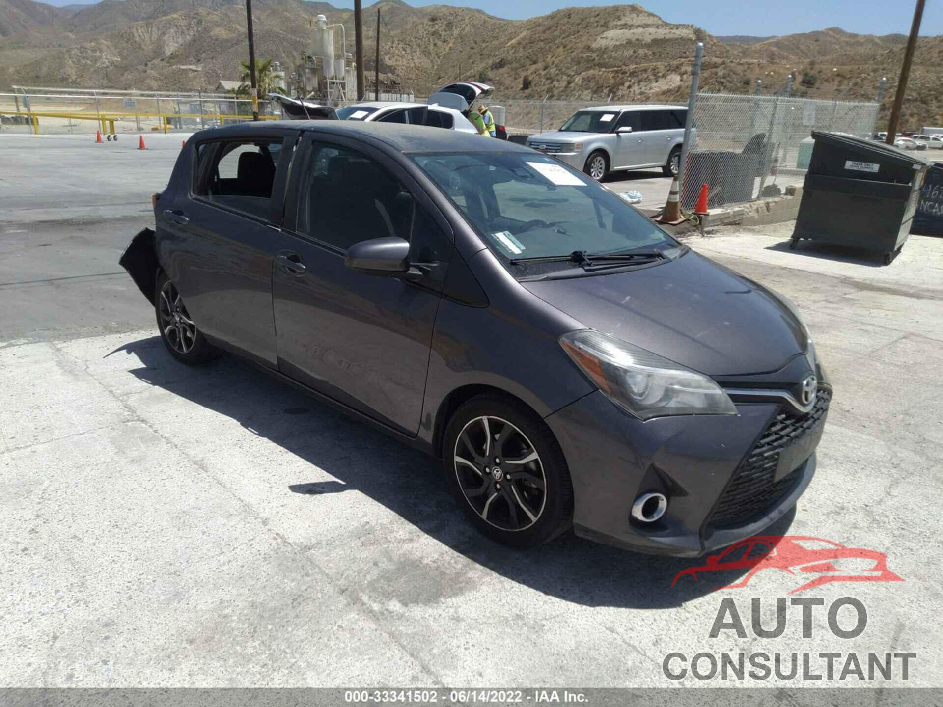 TOYOTA YARIS 2017 - VNKKTUD35HA078024