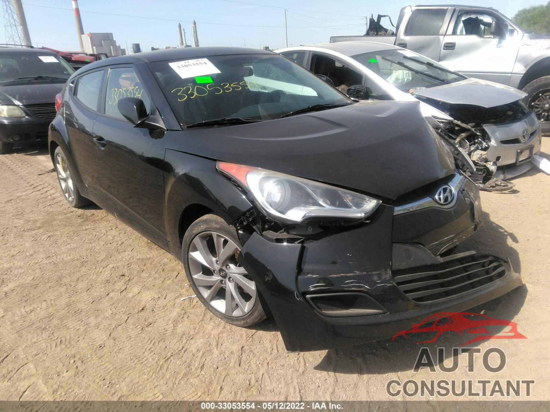 HYUNDAI VELOSTER 2016 - KMHTC6AD4GU302270