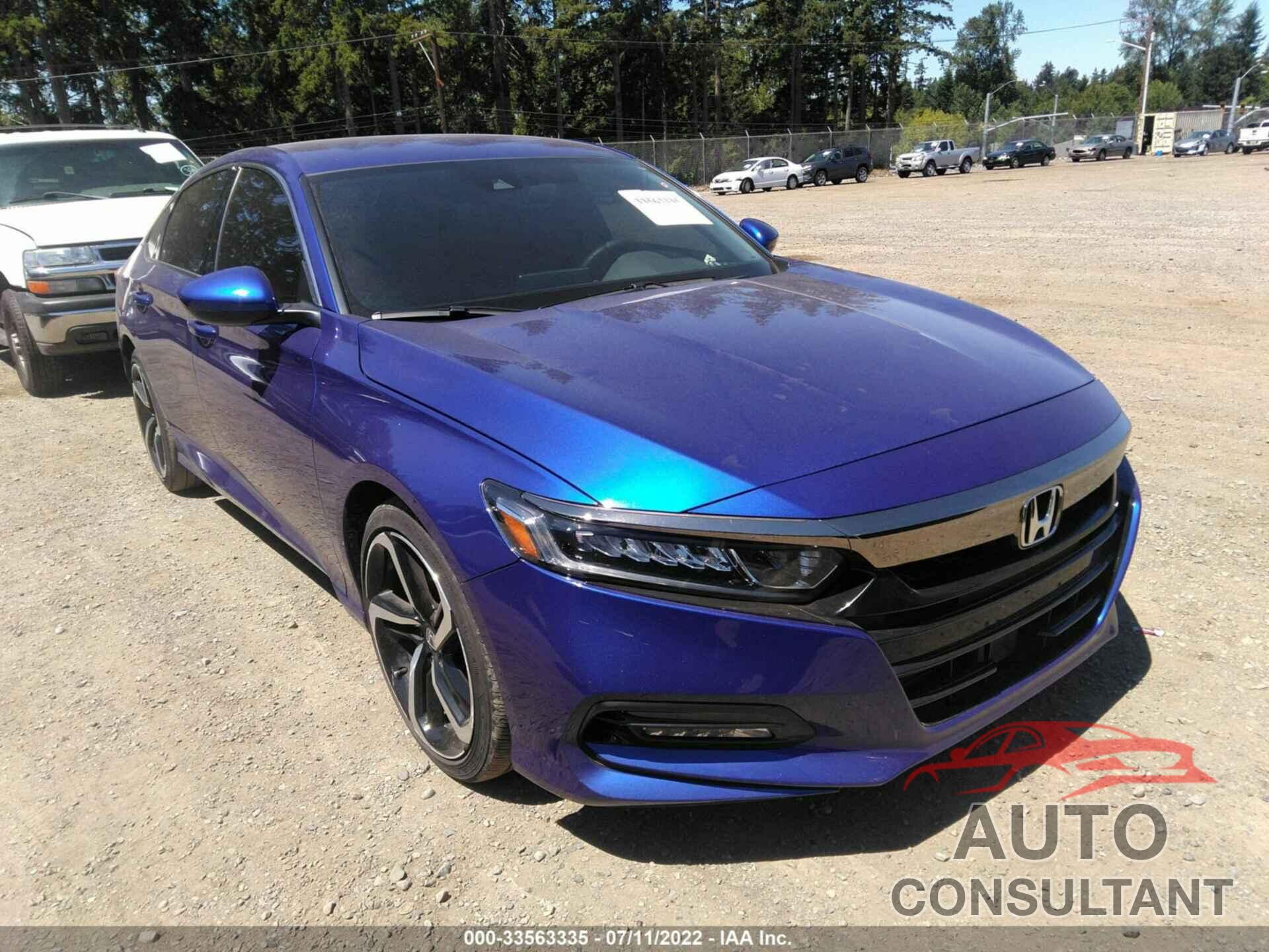 HONDA ACCORD SEDAN 2018 - 1HGCV1F31JA210402