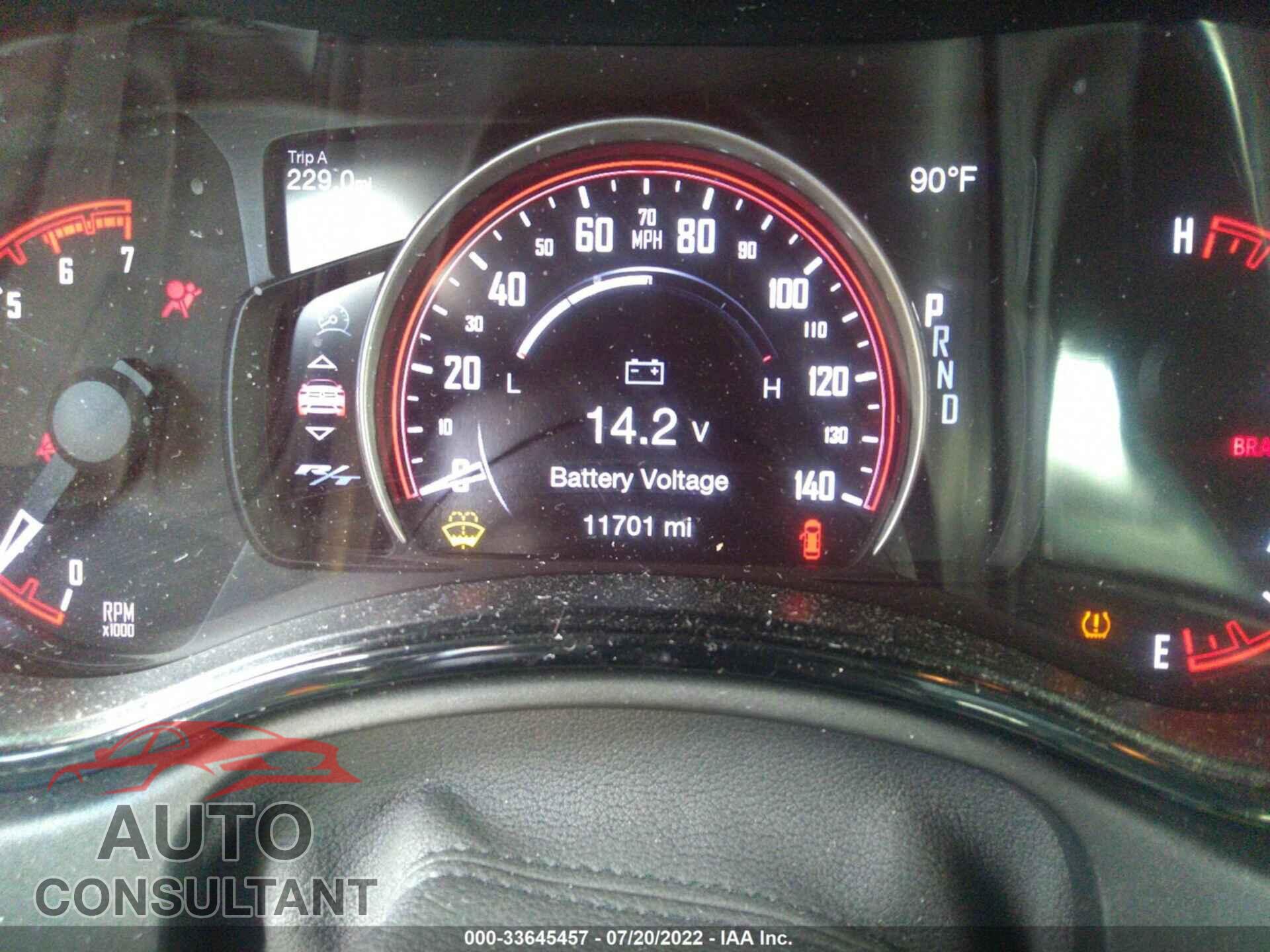 DODGE DURANGO 2022 - 1C4SDJCT1NC104348