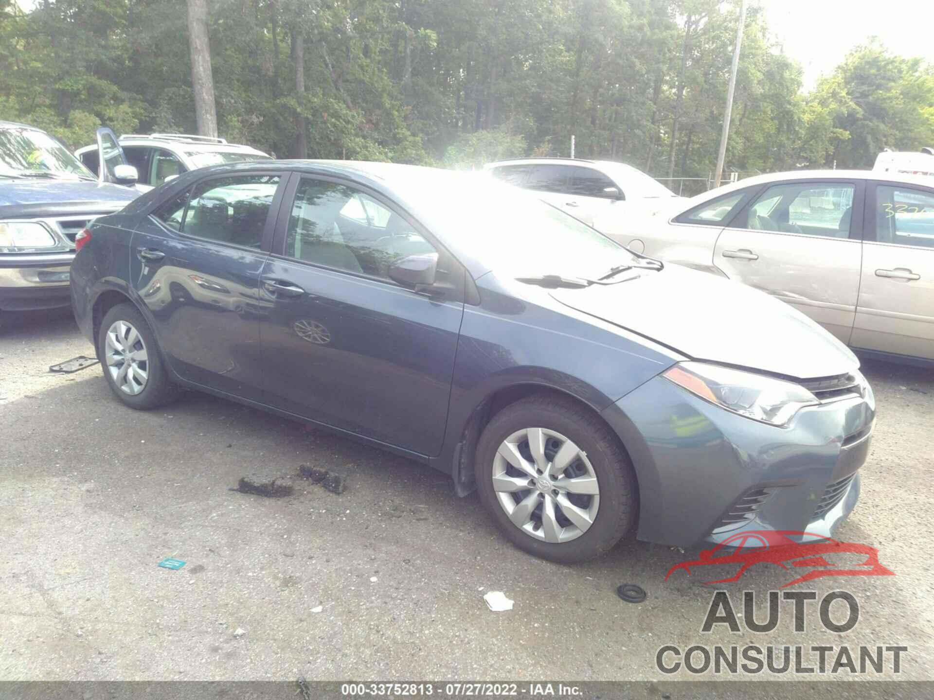 TOYOTA COROLLA 2016 - 2T1BURHE4GC659796