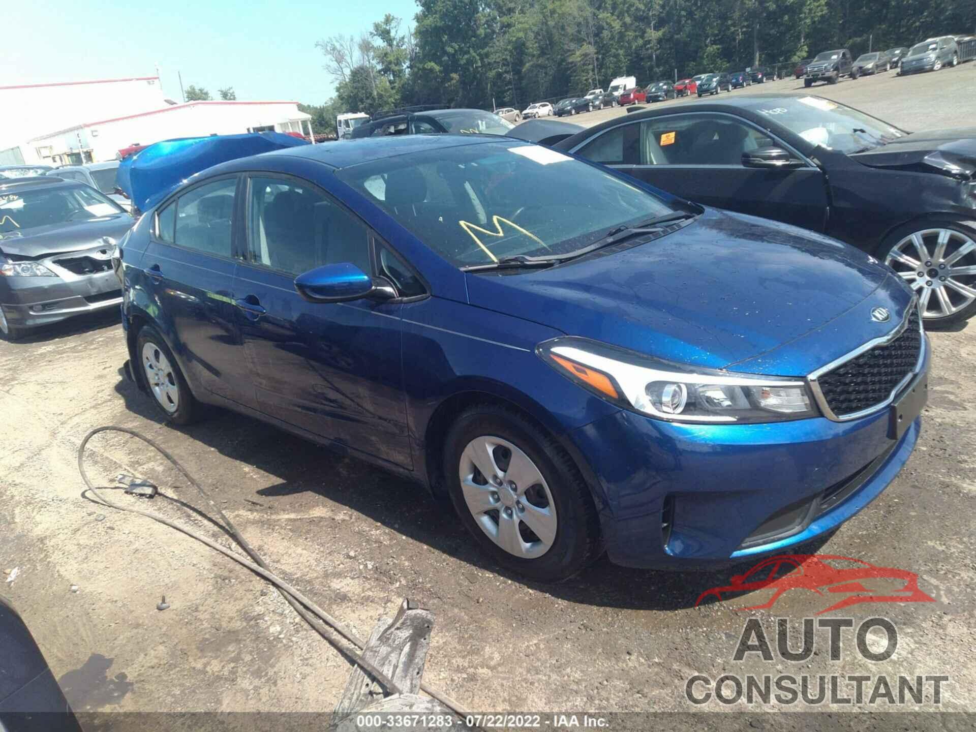 KIA FORTE 2018 - 3KPFL4A70JE183817