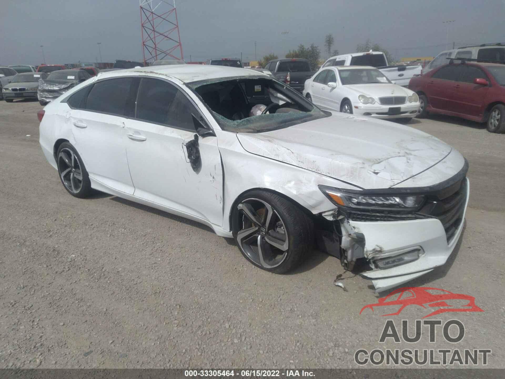 HONDA ACCORD SEDAN 2018 - 1HGCV1F35JA128513