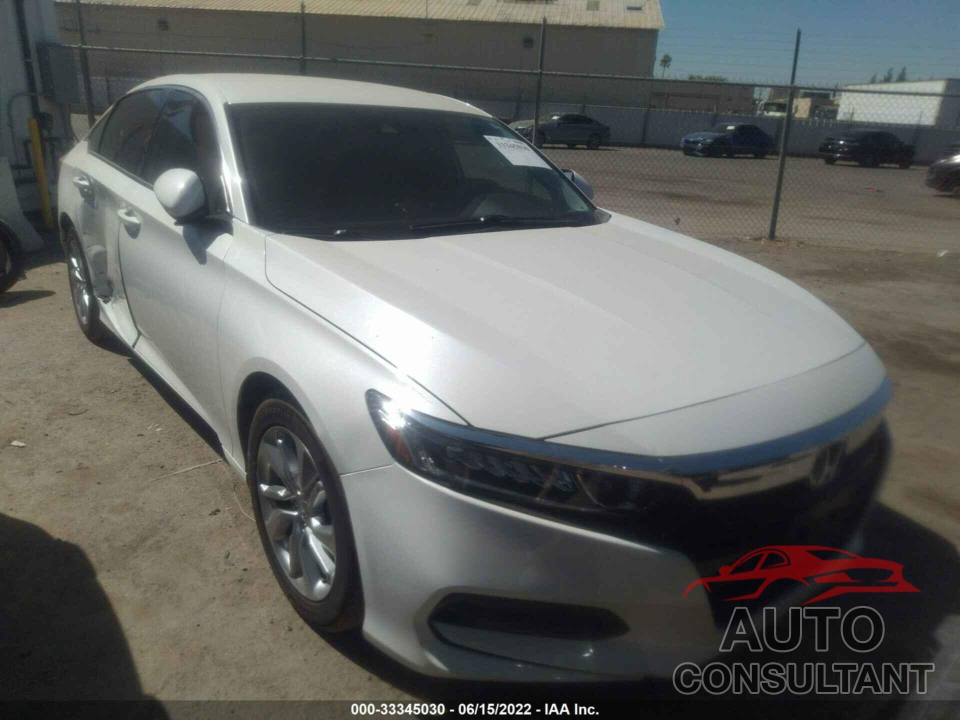 HONDA ACCORD SEDAN 2018 - 1HGCV1F18JA092637