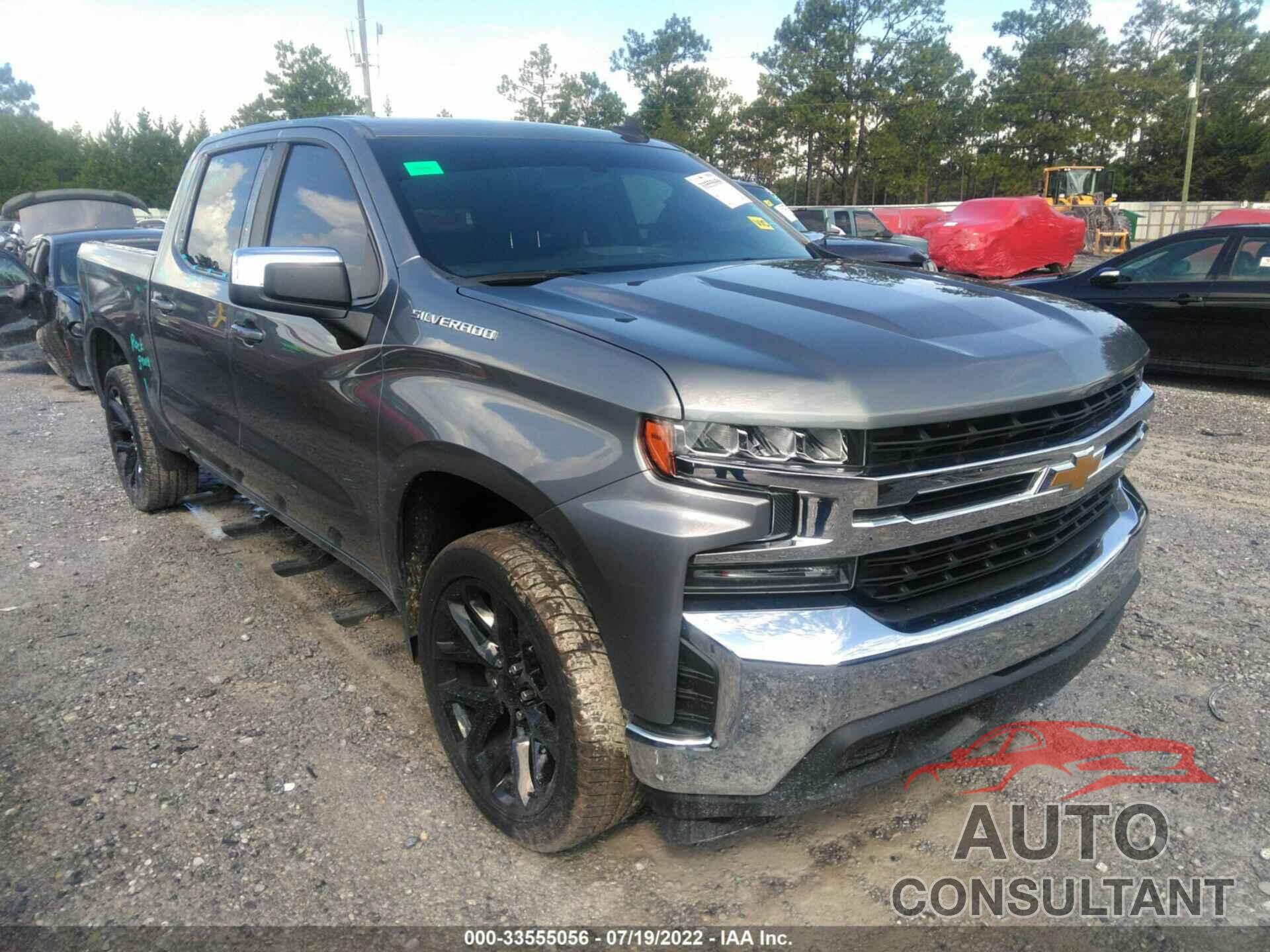 CHEVROLET SILVERADO 1500 2020 - 3GCPWCED2LG221691