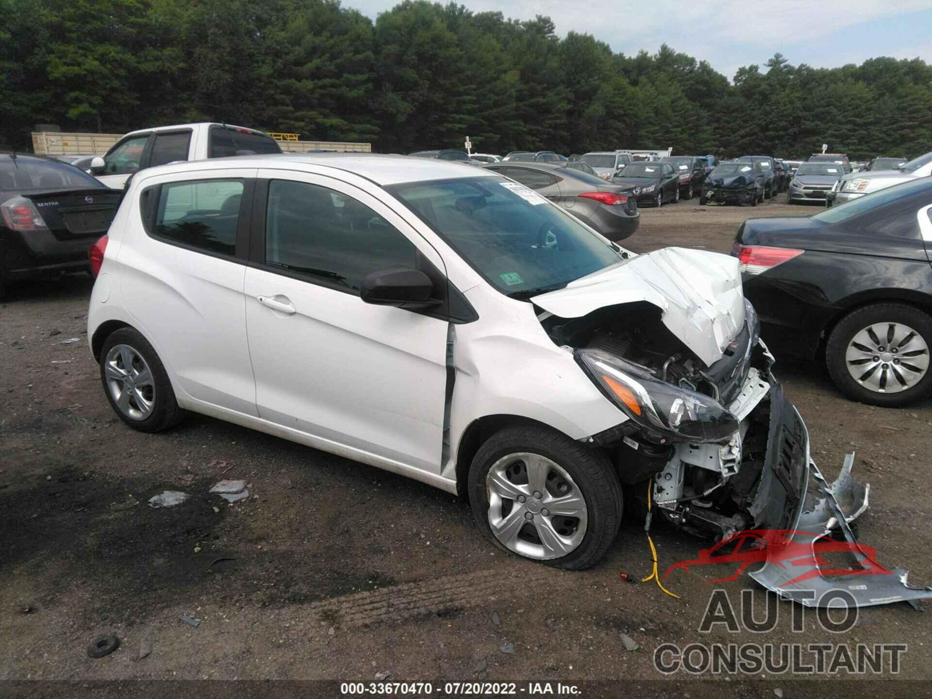 CHEVROLET SPARK 2020 - KL8CB6SA5LC476644