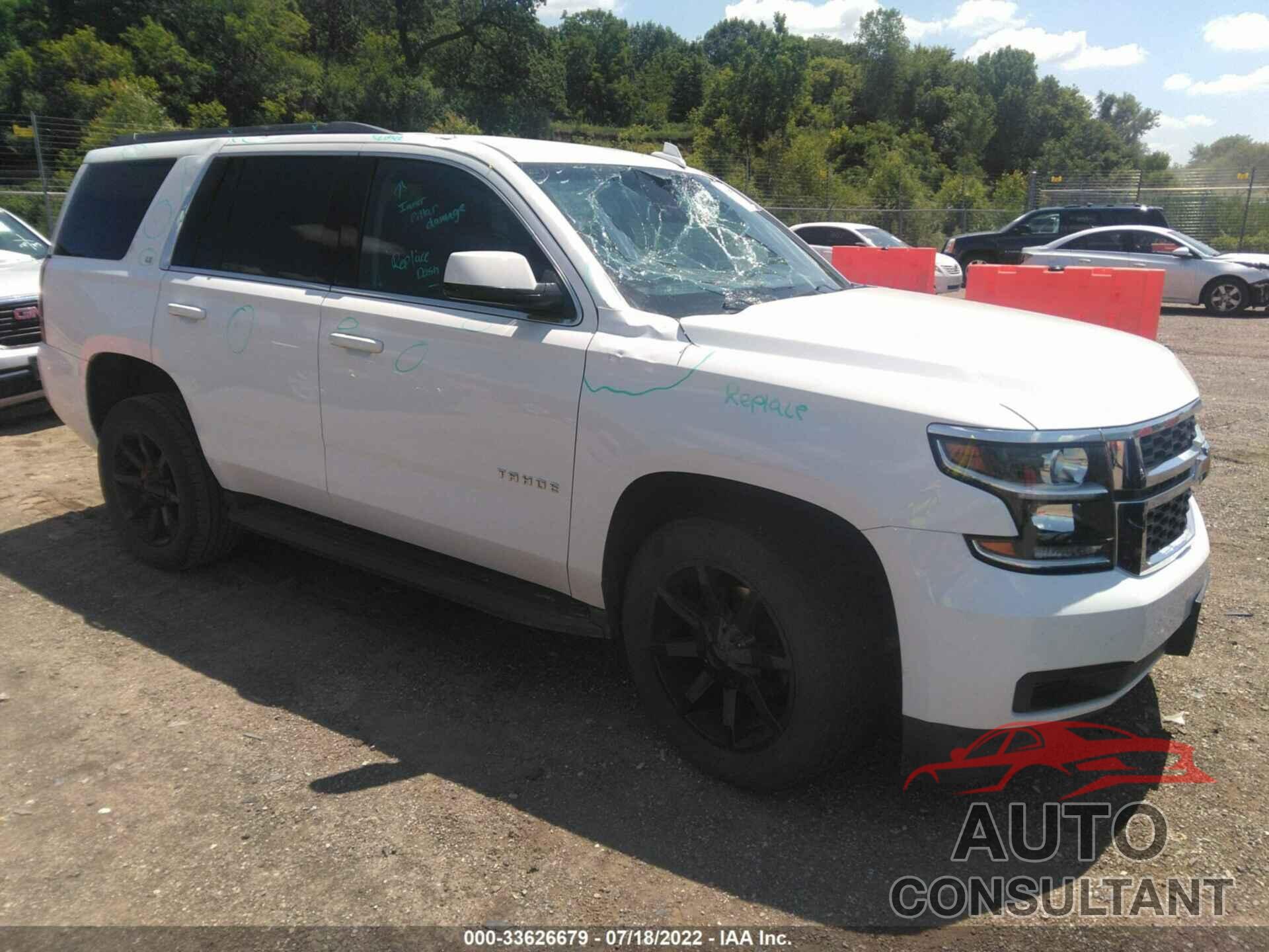 CHEVROLET TAHOE 2016 - 1GNSKBKC4GR338147