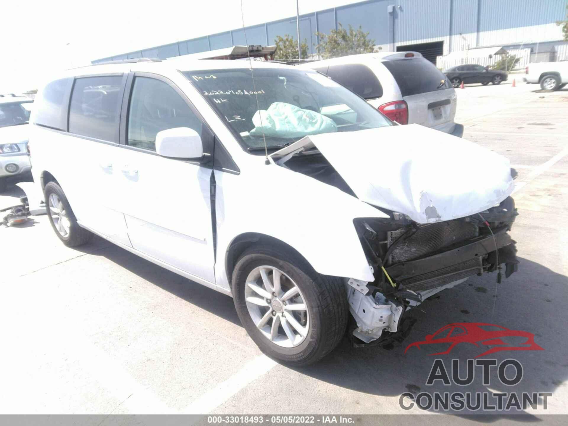 DODGE GRAND CARAVAN 2016 - 2C4RDGCG5GR374729