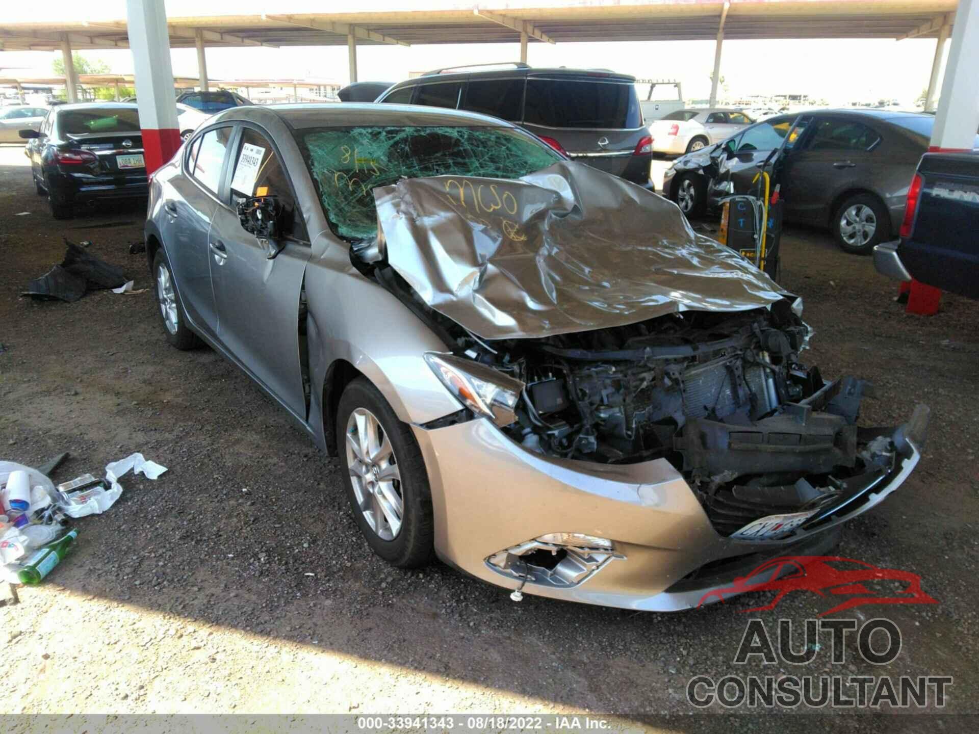 MAZDA MAZDA3 2016 - JM1BM1U76G1338274