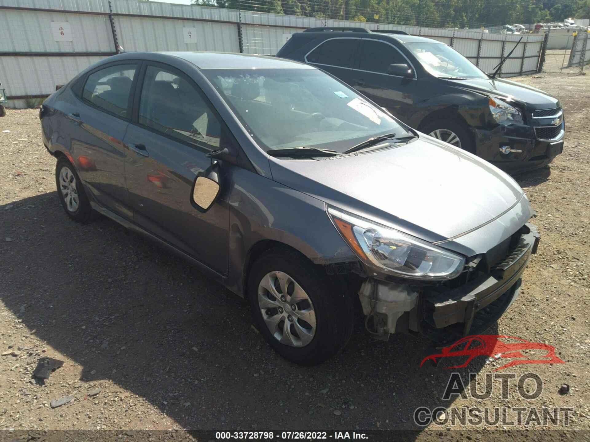 HYUNDAI ACCENT 2017 - KMHCT4AE0HU310350