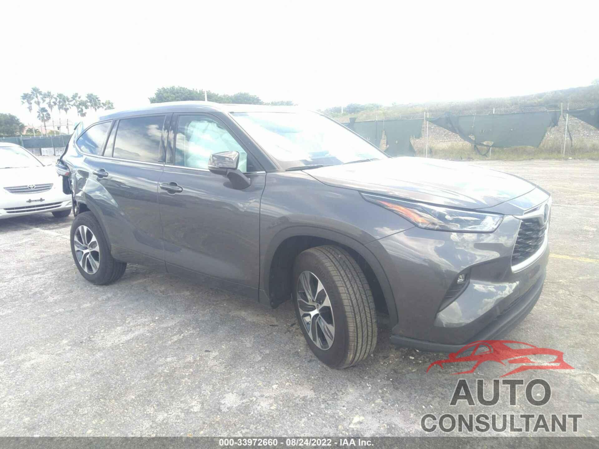 TOYOTA HIGHLANDER 2022 - 5TDGARAH3NS515437
