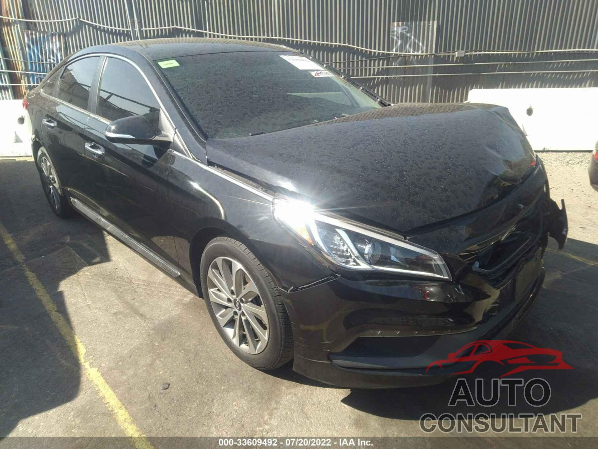 HYUNDAI SONATA 2016 - 5NPE34AF3GH284132