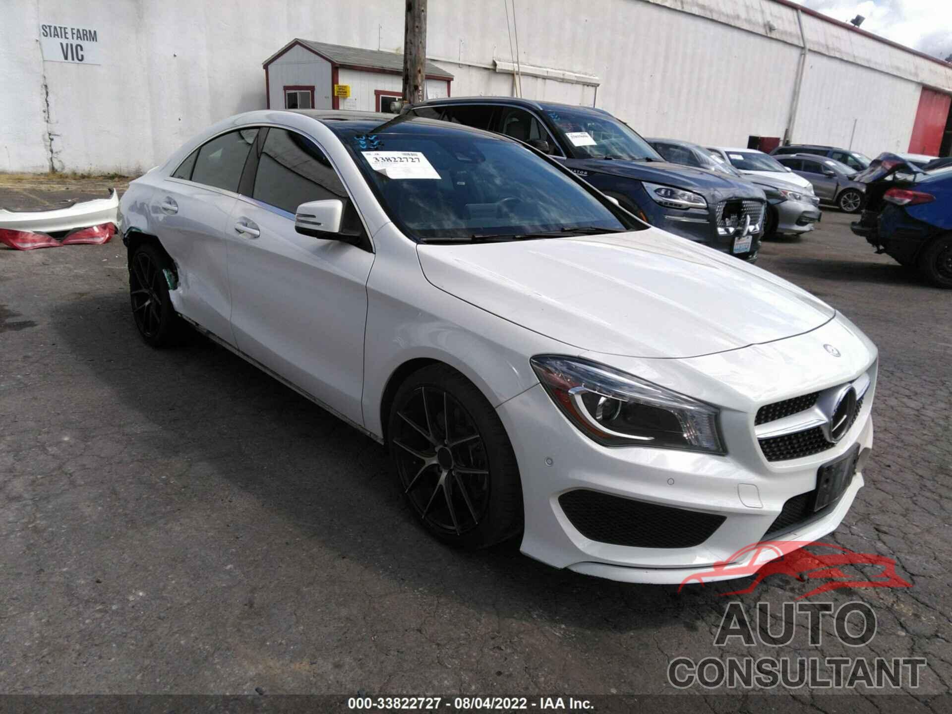 MERCEDES-BENZ CLA 2016 - WDDSJ4EB0GN300776