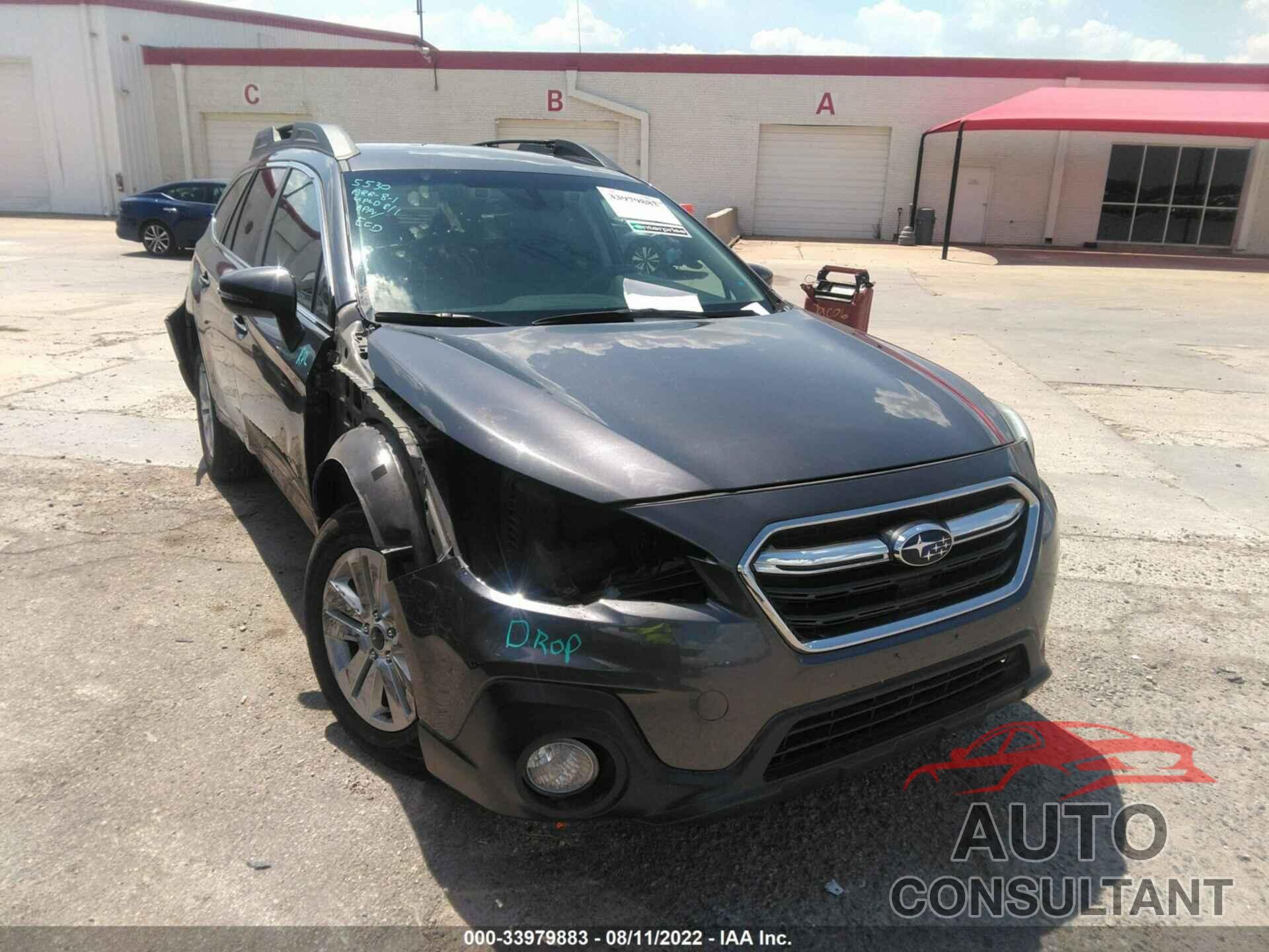 SUBARU OUTBACK 2019 - 4S4BSAFC9K3339766