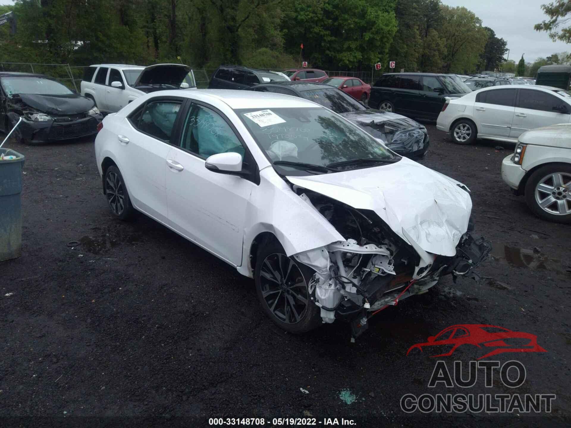 TOYOTA COROLLA 2019 - 2T1BURHEXKC130197
