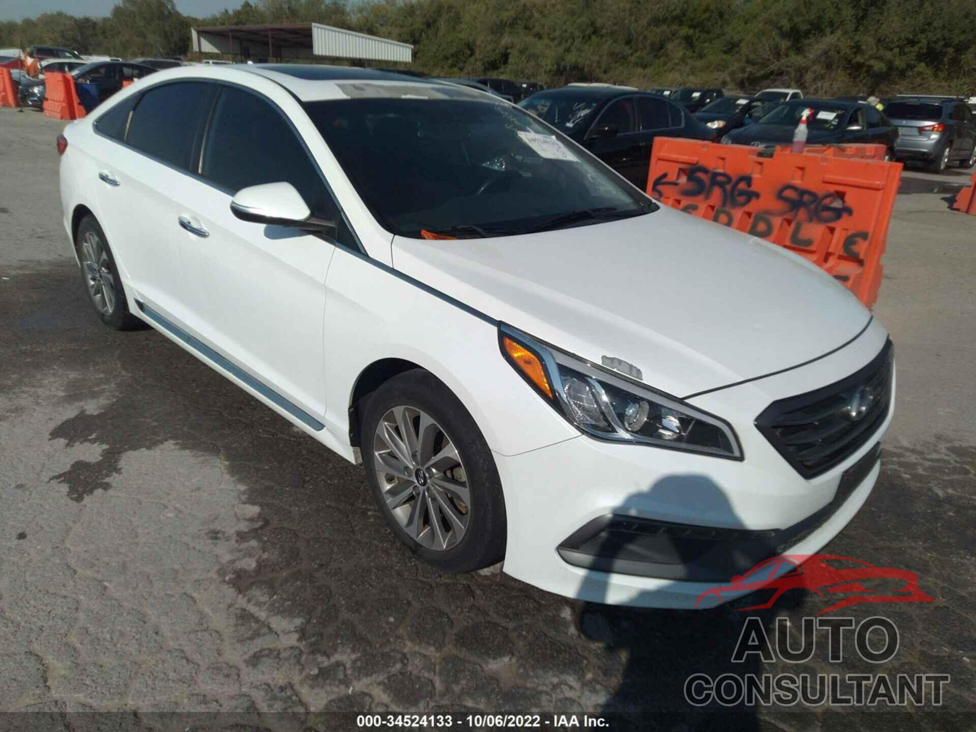HYUNDAI SONATA 2017 - 5NPE34AF5HH520457