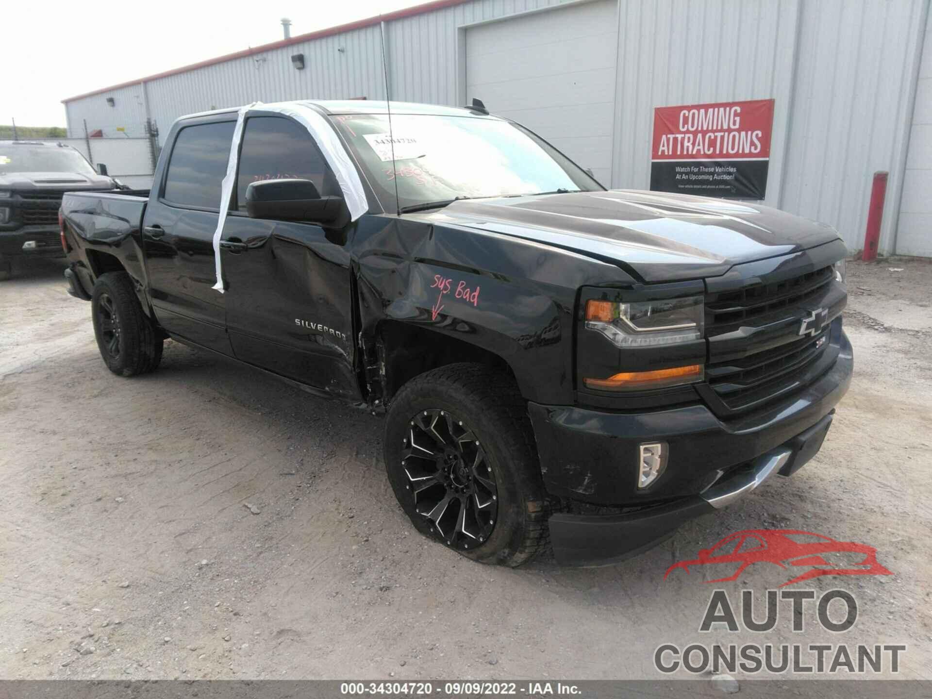 CHEVROLET SILVERADO 1500 2018 - 3GCUKRECXJG441893