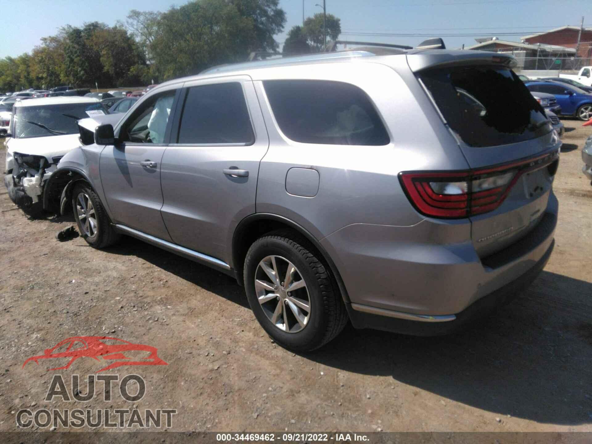 DODGE DURANGO 2016 - 1C4RDHDG8GC361244