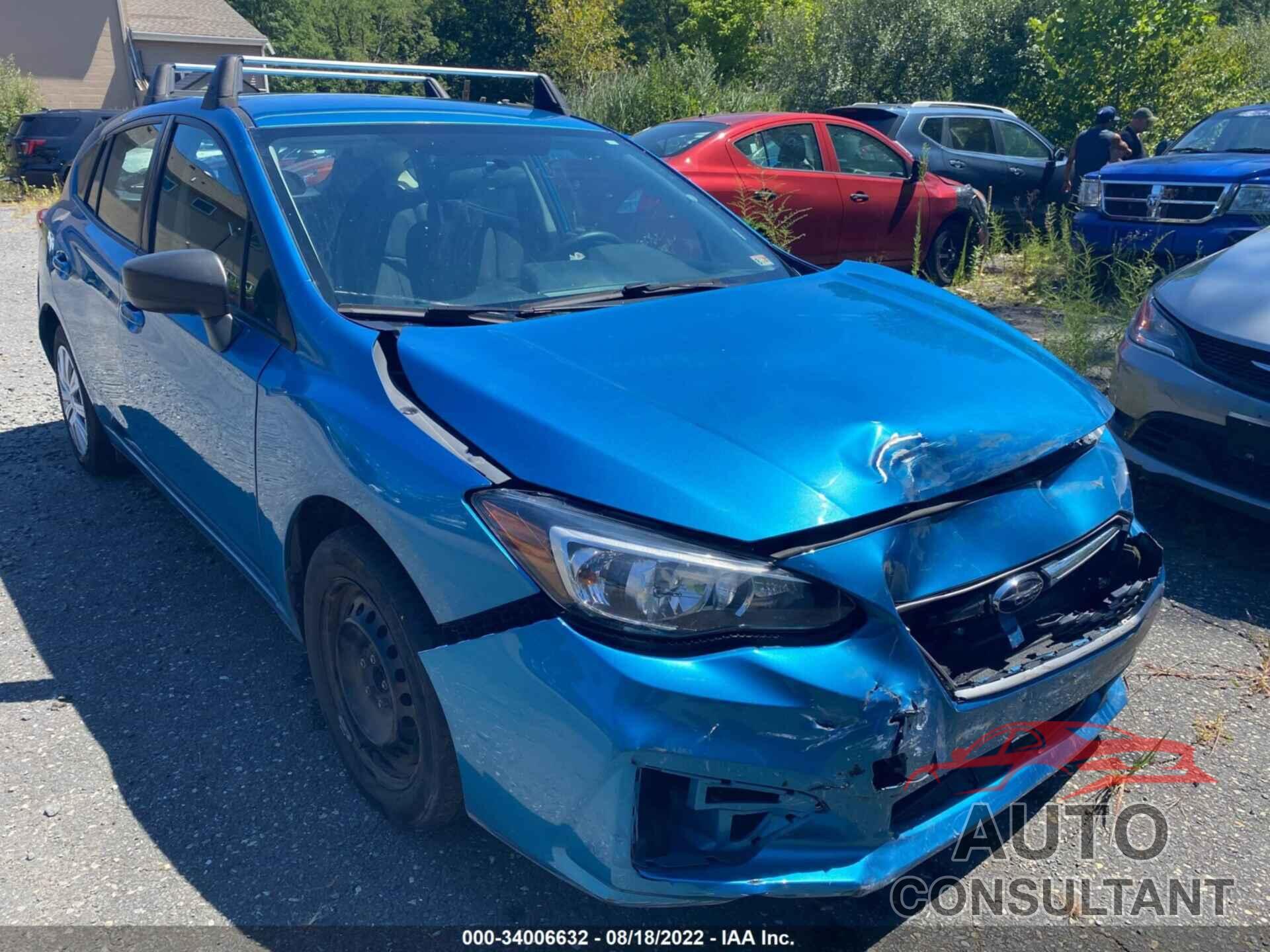 SUBARU IMPREZA 2017 - 4S3GTAA6XH3710855