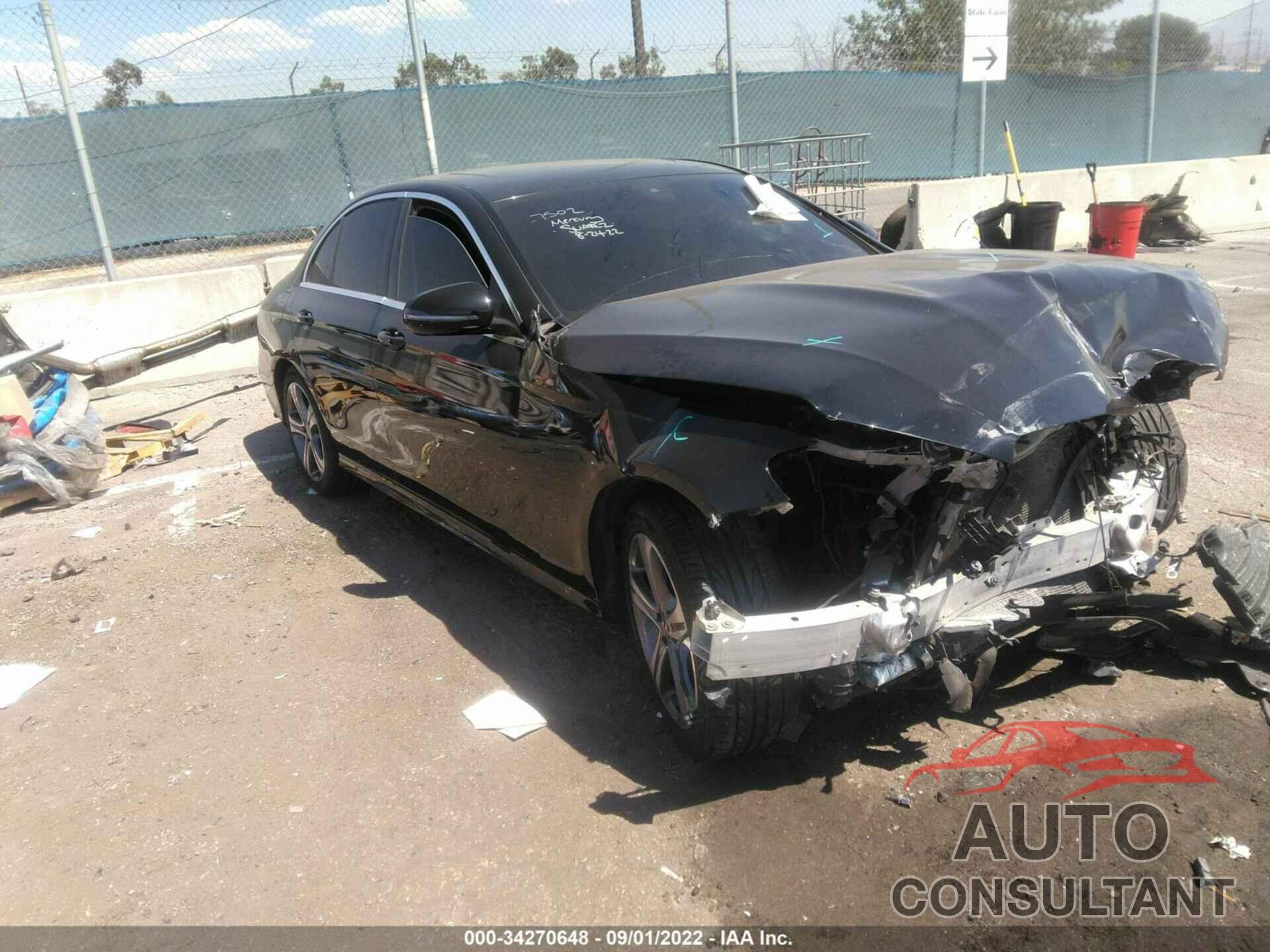 MERCEDES-BENZ E-CLASS 2017 - WDDZF4JB6HA032282