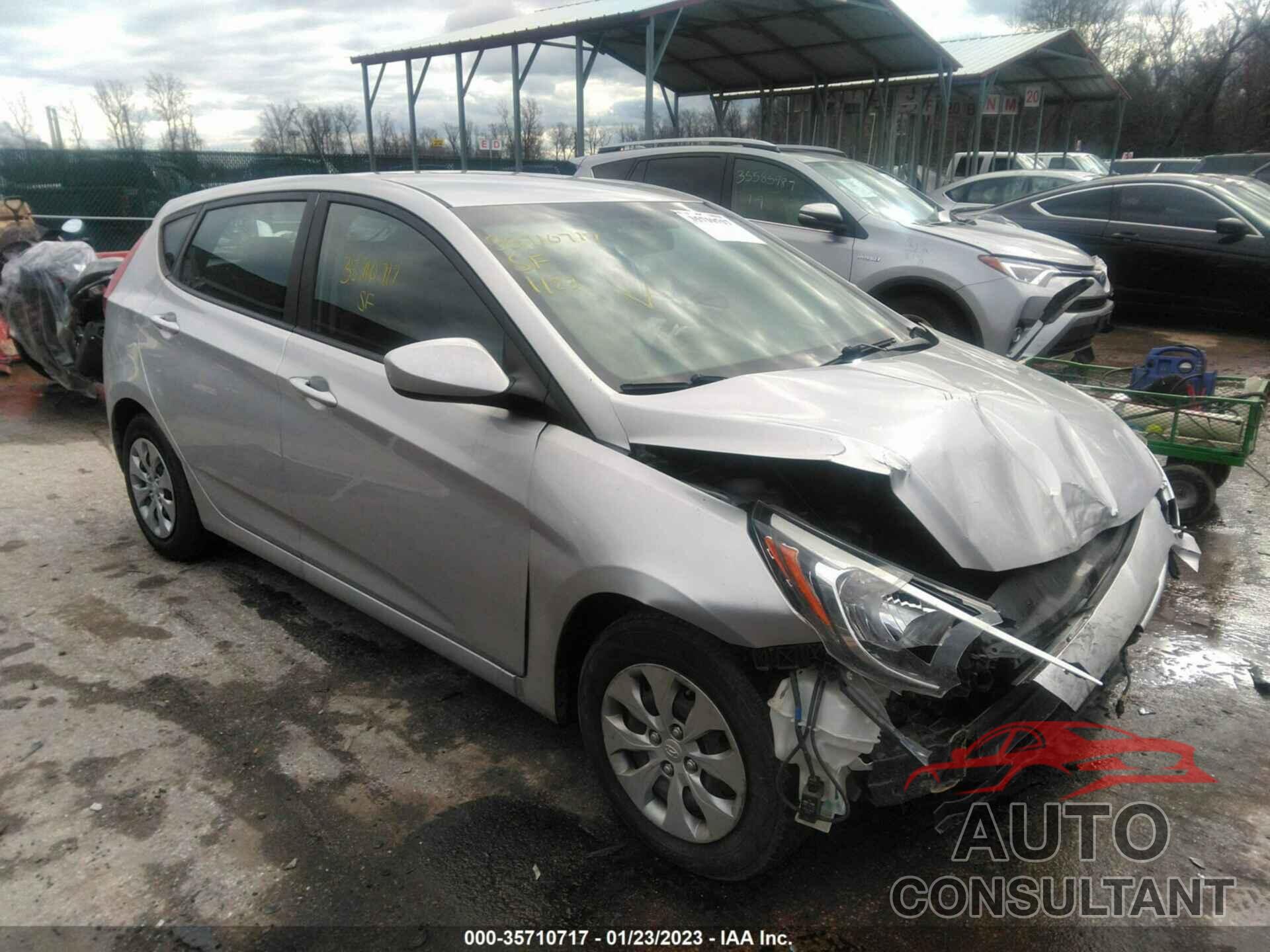 HYUNDAI ACCENT 2017 - KMHCT5AE6HU301268