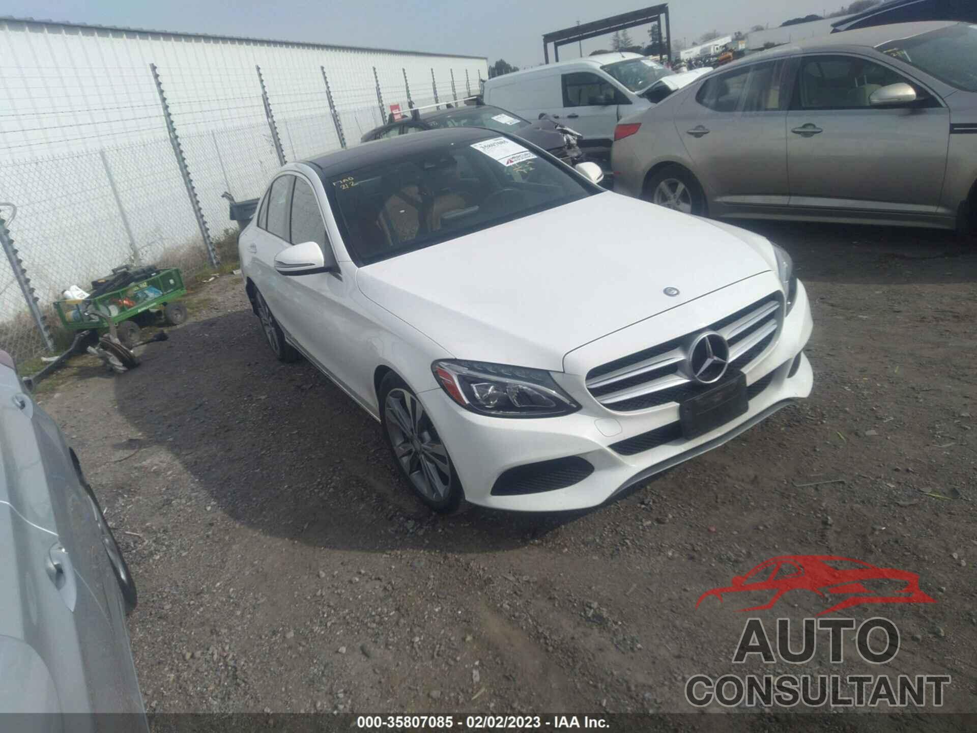 MERCEDES-BENZ C-CLASS 2017 - 55SWF4JB2HU199810