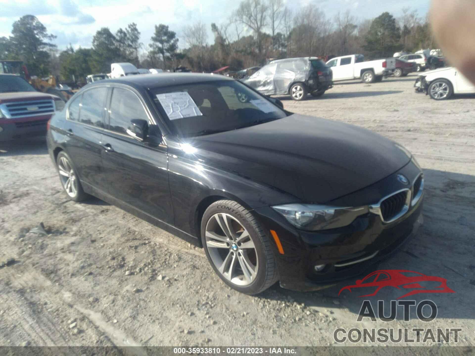 BMW 3 SERIES 2016 - WBA8E9G53GNT85798