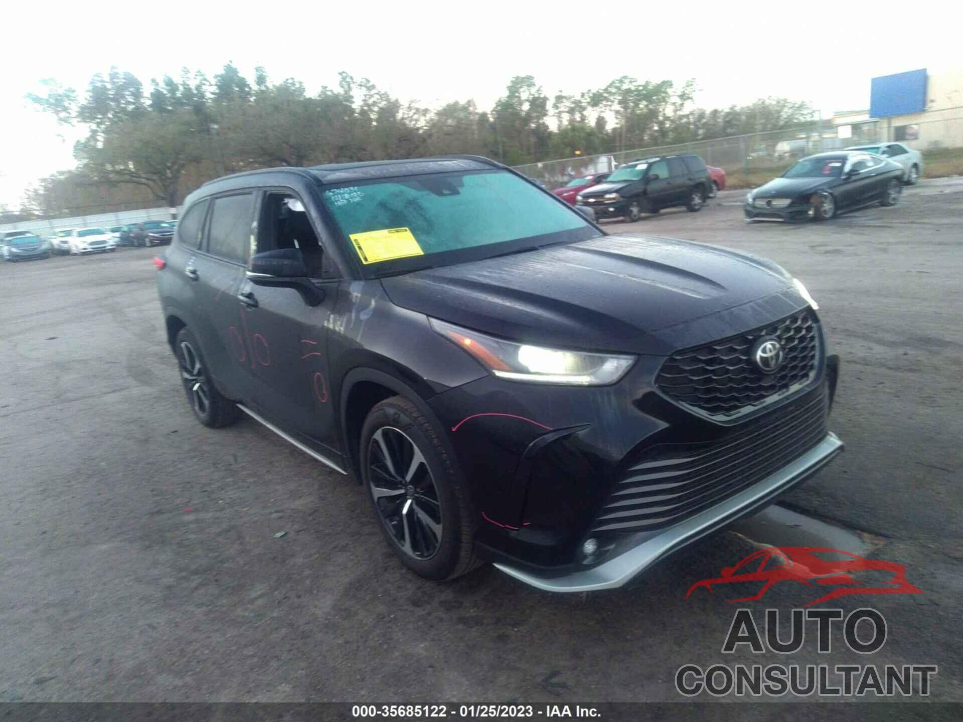 TOYOTA HIGHLANDER 2021 - 5TDJZRAH2MS066488