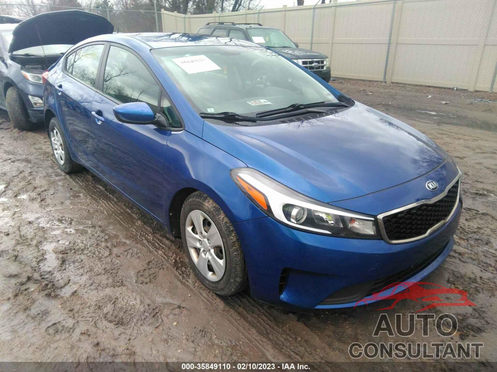 KIA FORTE 2018 - 3KPFK4A75JE259955