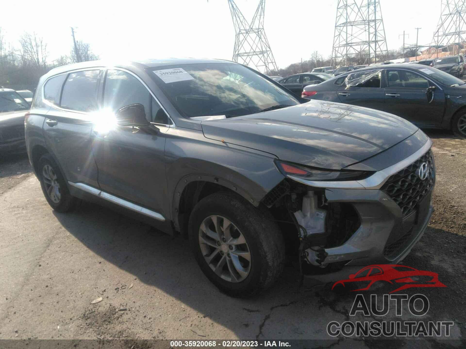 HYUNDAI SANTA FE 2019 - 5NMS3CAD5KH039110