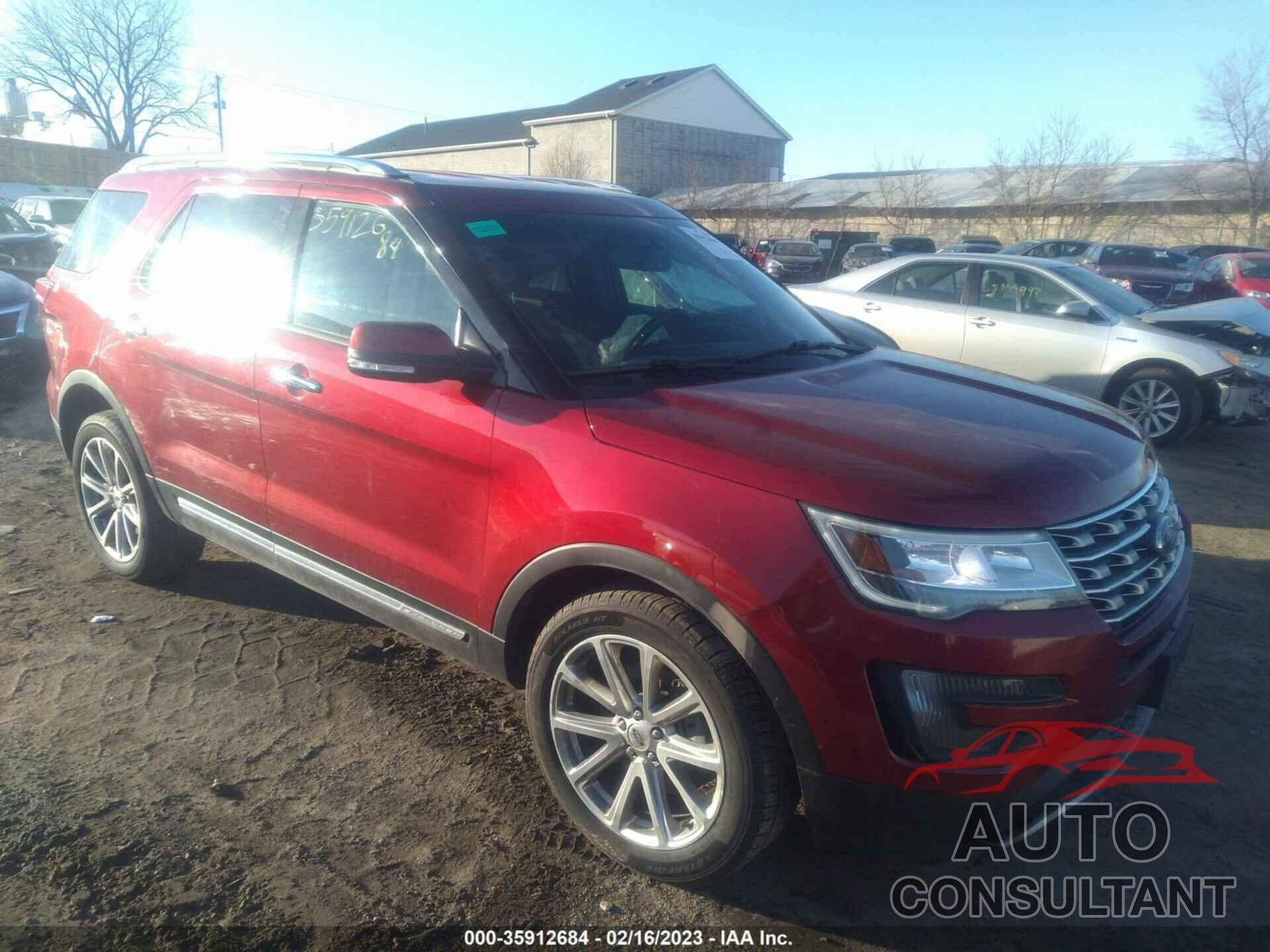 FORD EXPLORER 2016 - 1FM5K8F84GGA76829