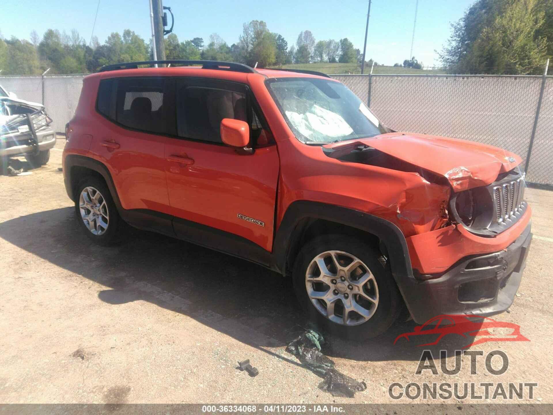 JEEP RENEGADE 2018 - ZACCJABB3JPH21522