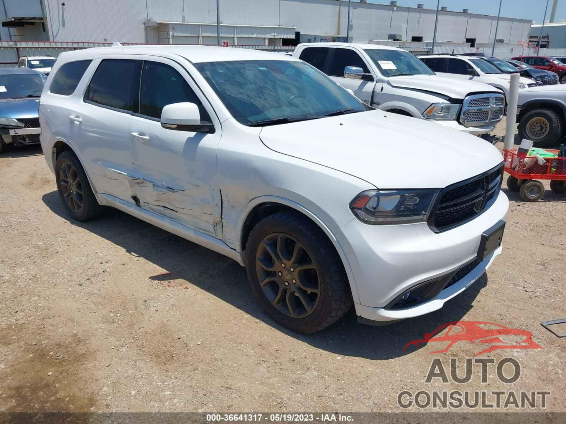 DODGE DURANGO 2016 - 1C4RDHDG7GC483710
